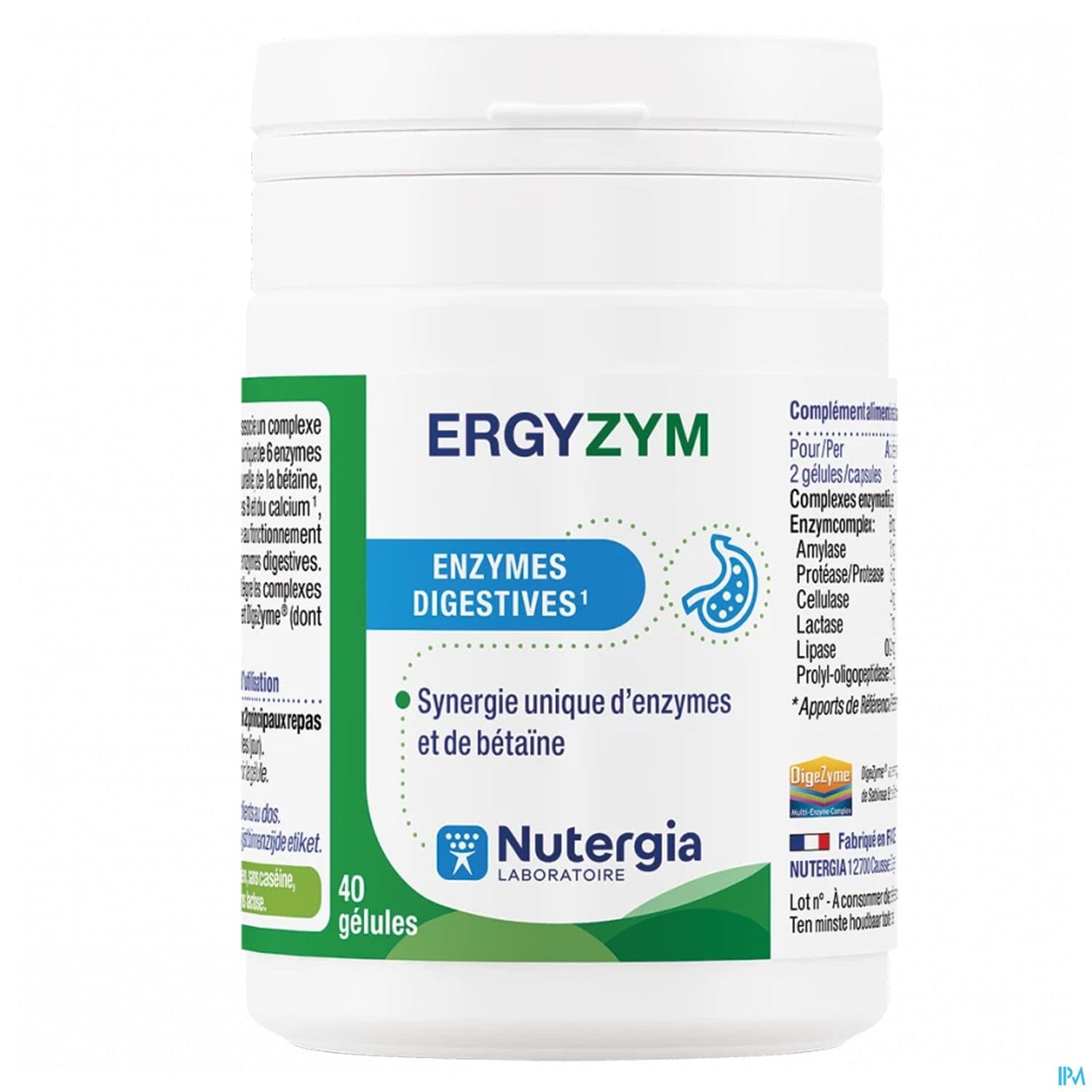 Nutergia Ergyzym Gelule 40