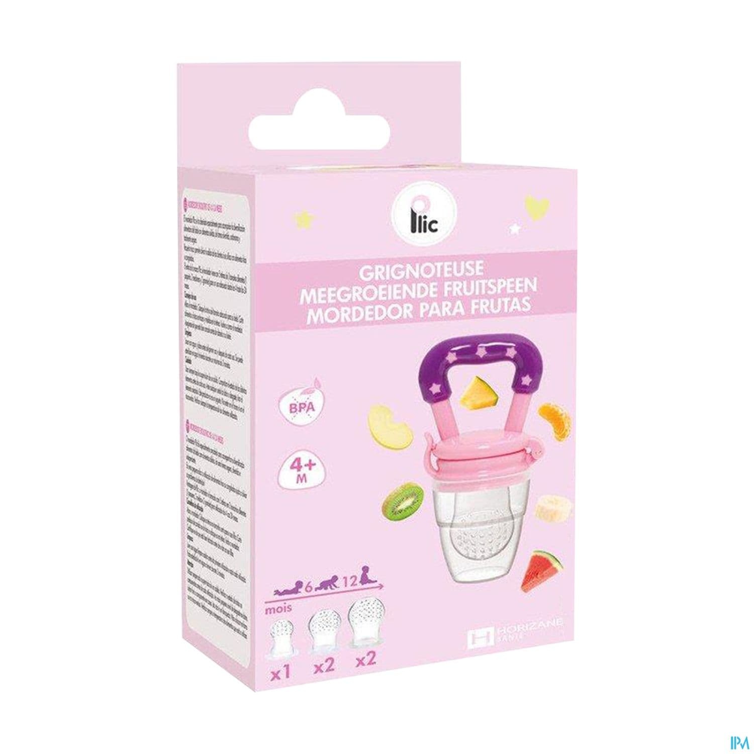 Plic Baby Grignoteuse Rose