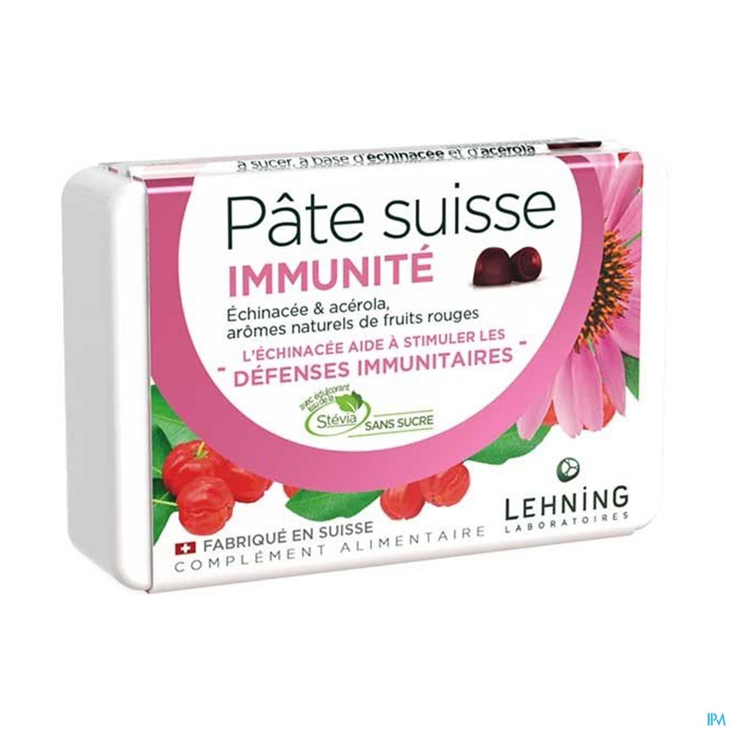 Pate Suisse Echinacee Acerola Gommes A Sucer 40