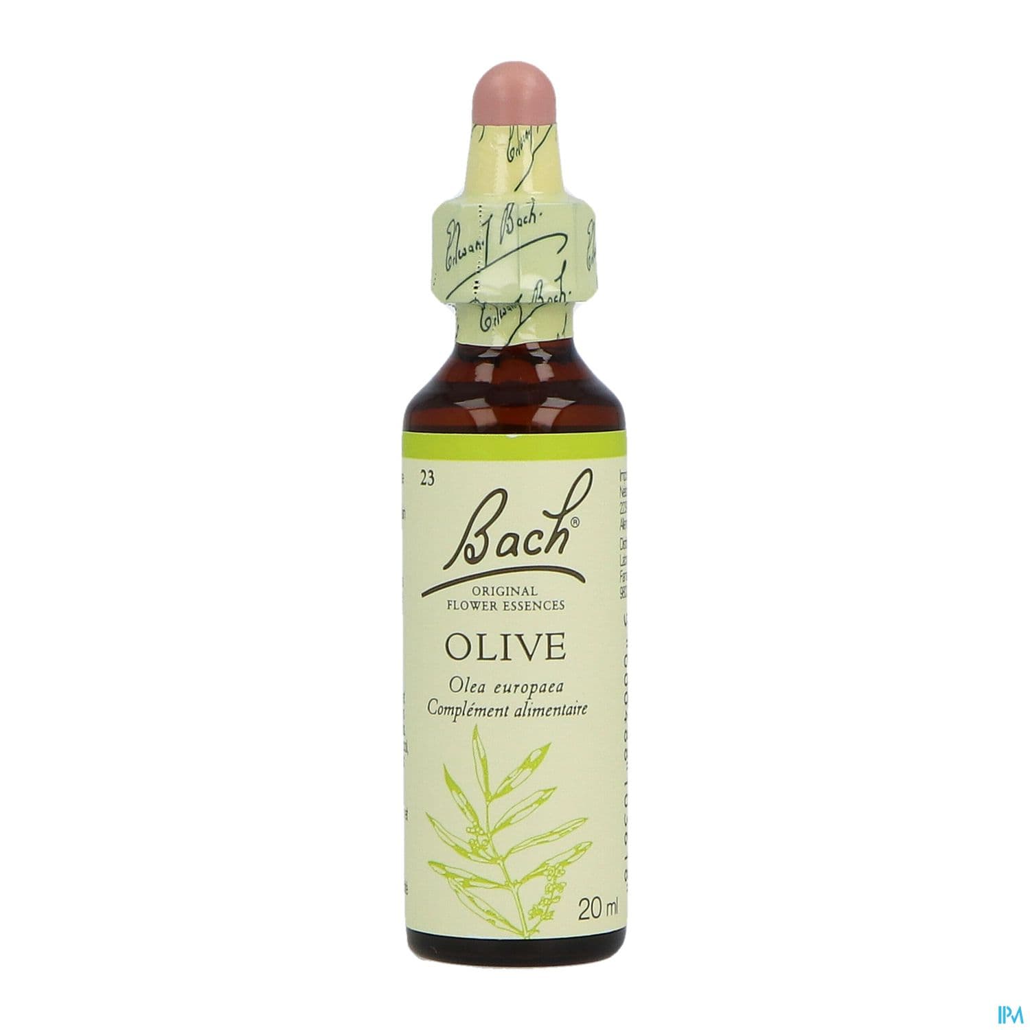 Fleurs De Bach Original 23 Olive Compte Gouttes 20ml