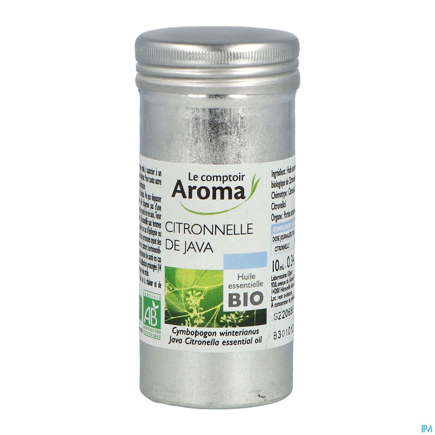 Le Comptoir Aroma Huile Essentielle Bio Citronnelle 10ml