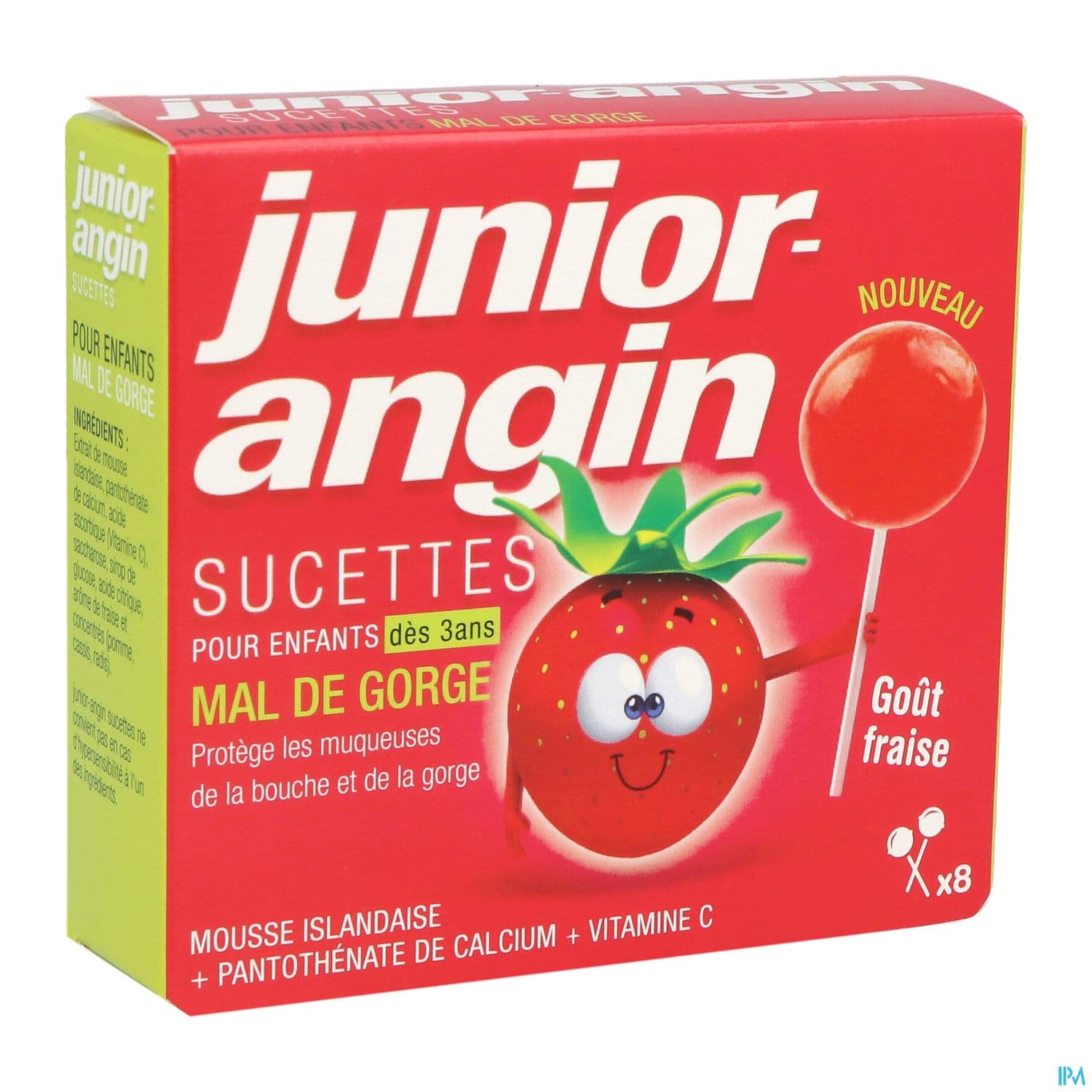 Junior Angin Mal Gorge Sucette 8