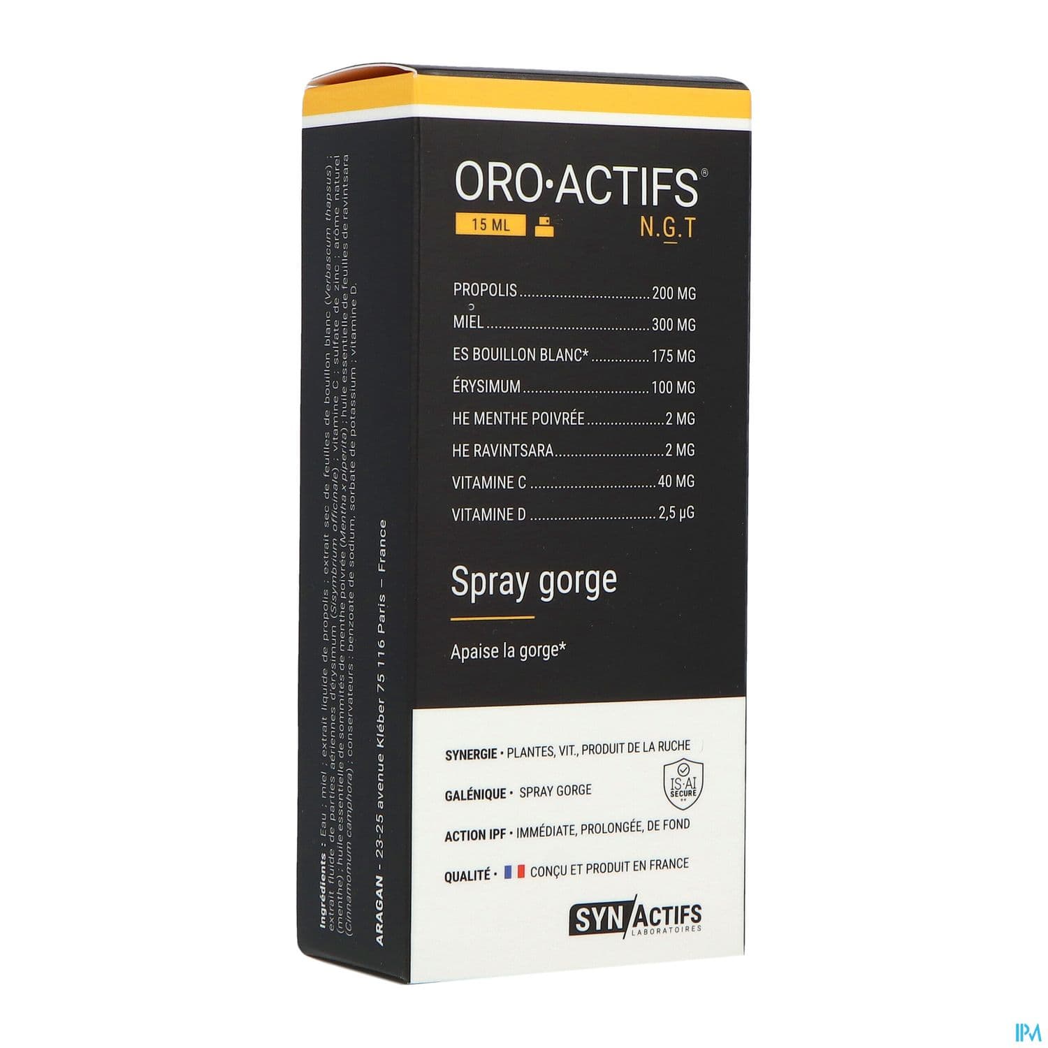 SYNACTIFS OROACTIFS PULVERIS 15ML