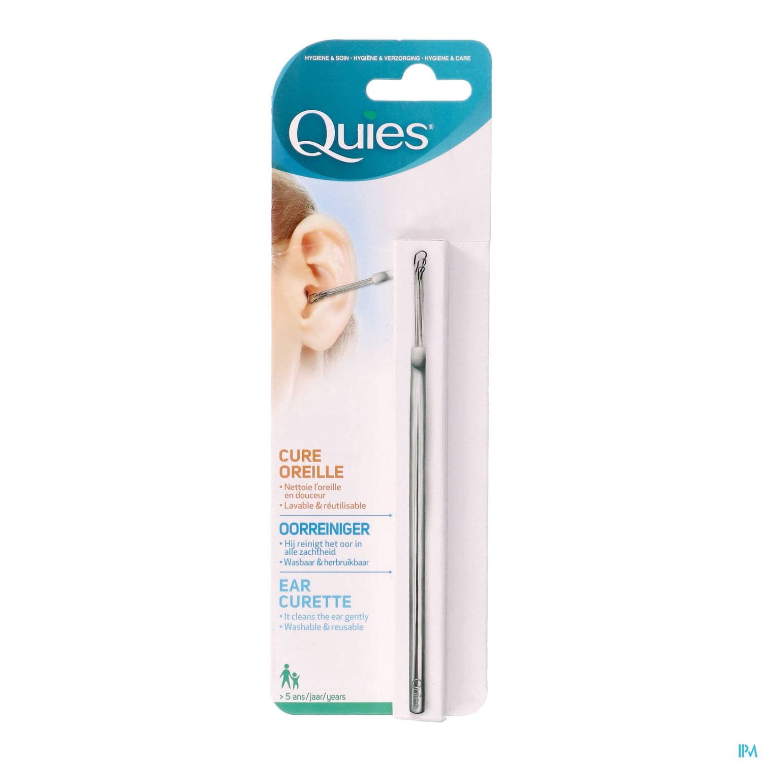 Quies Cure Oreille 3 Boucle Acier Inoxydable