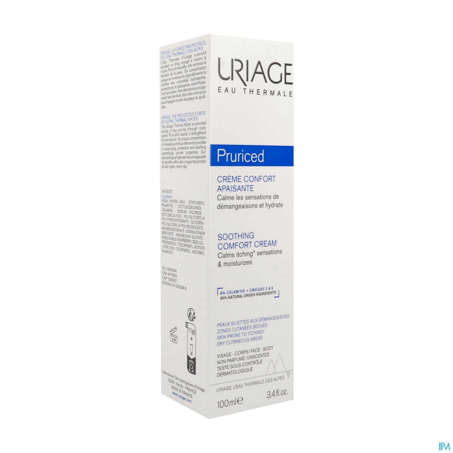 URIAGE PRURICED CR CONF APAIS100ML