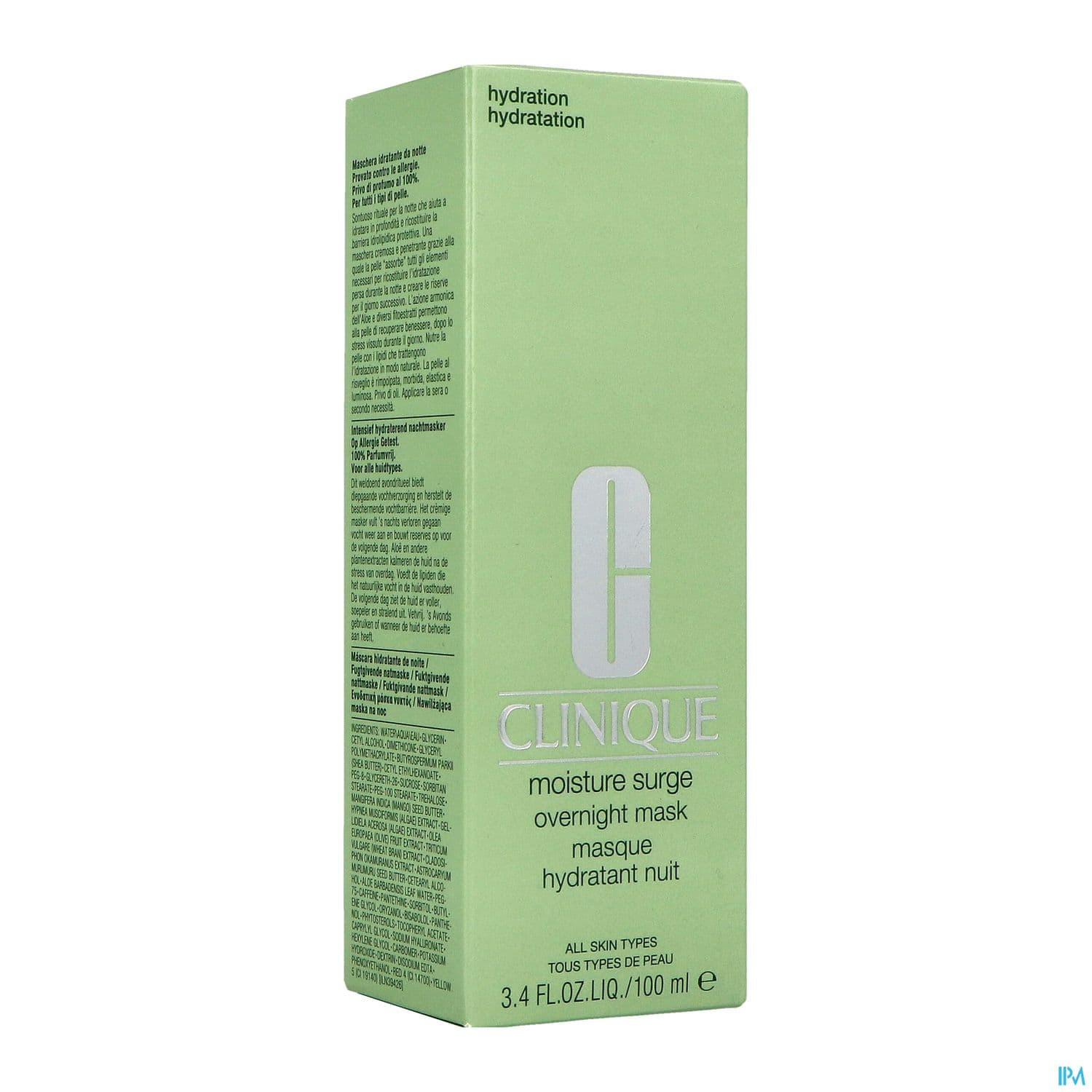 CLINIQUE MASQ HYDRATANT NUIT 100ML