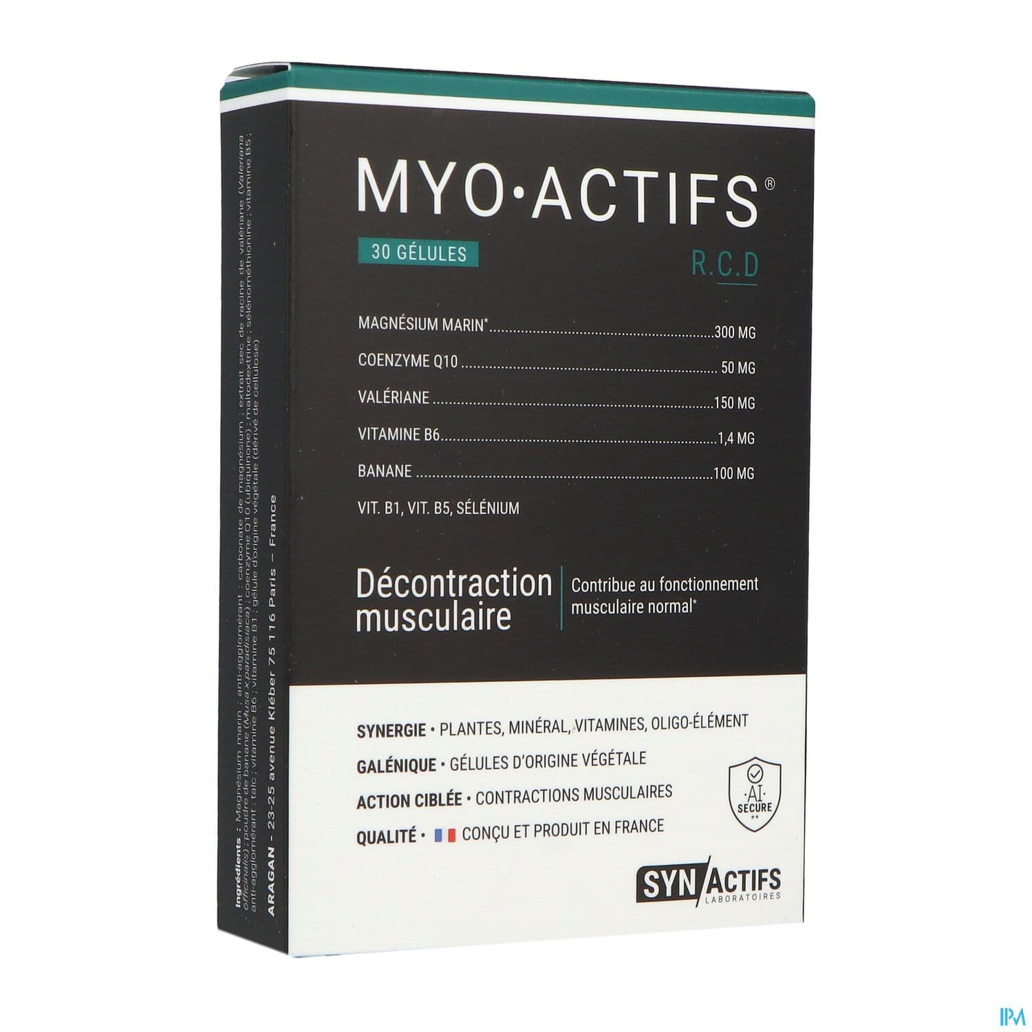 SYNACTIFS MYOACTIFS GELUL 30