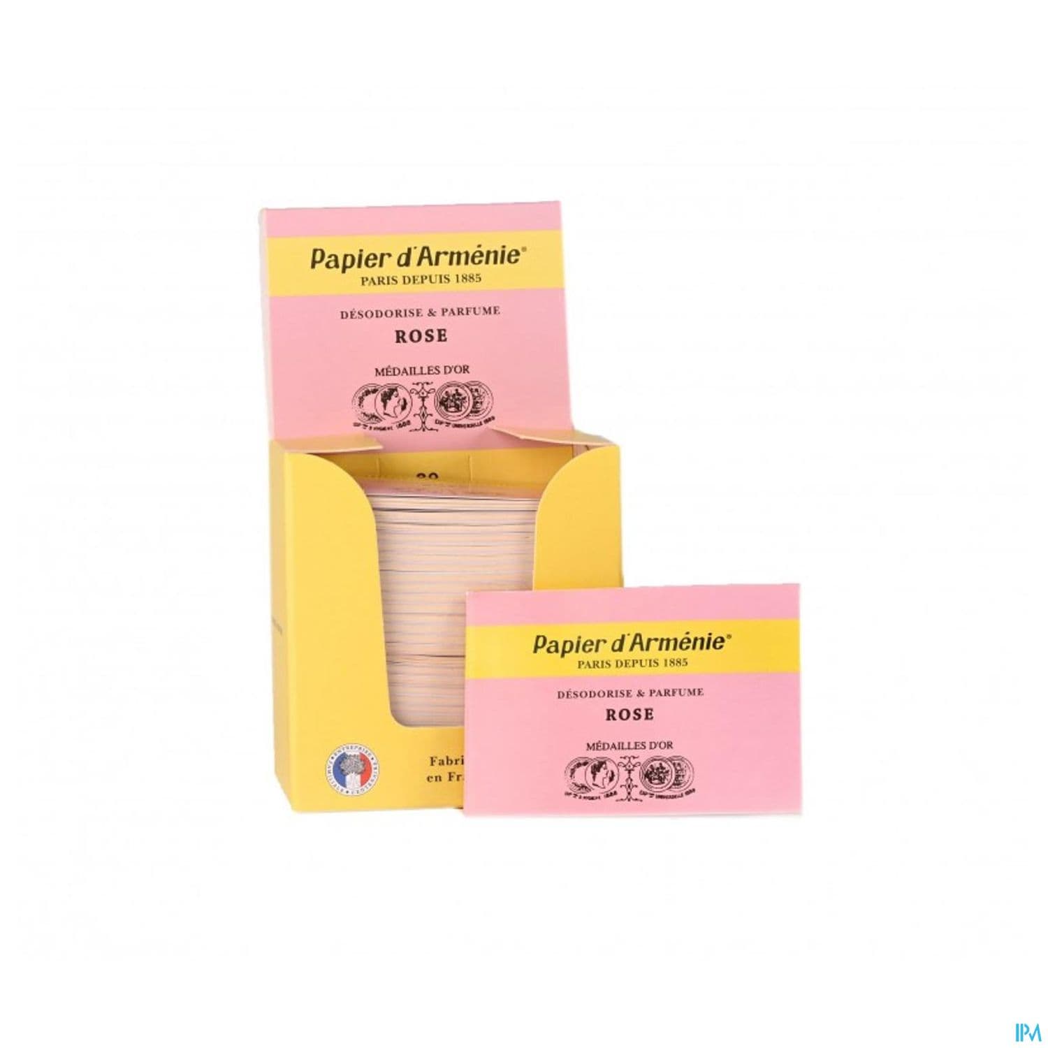 Papier D'armenie Carnet A La Rose