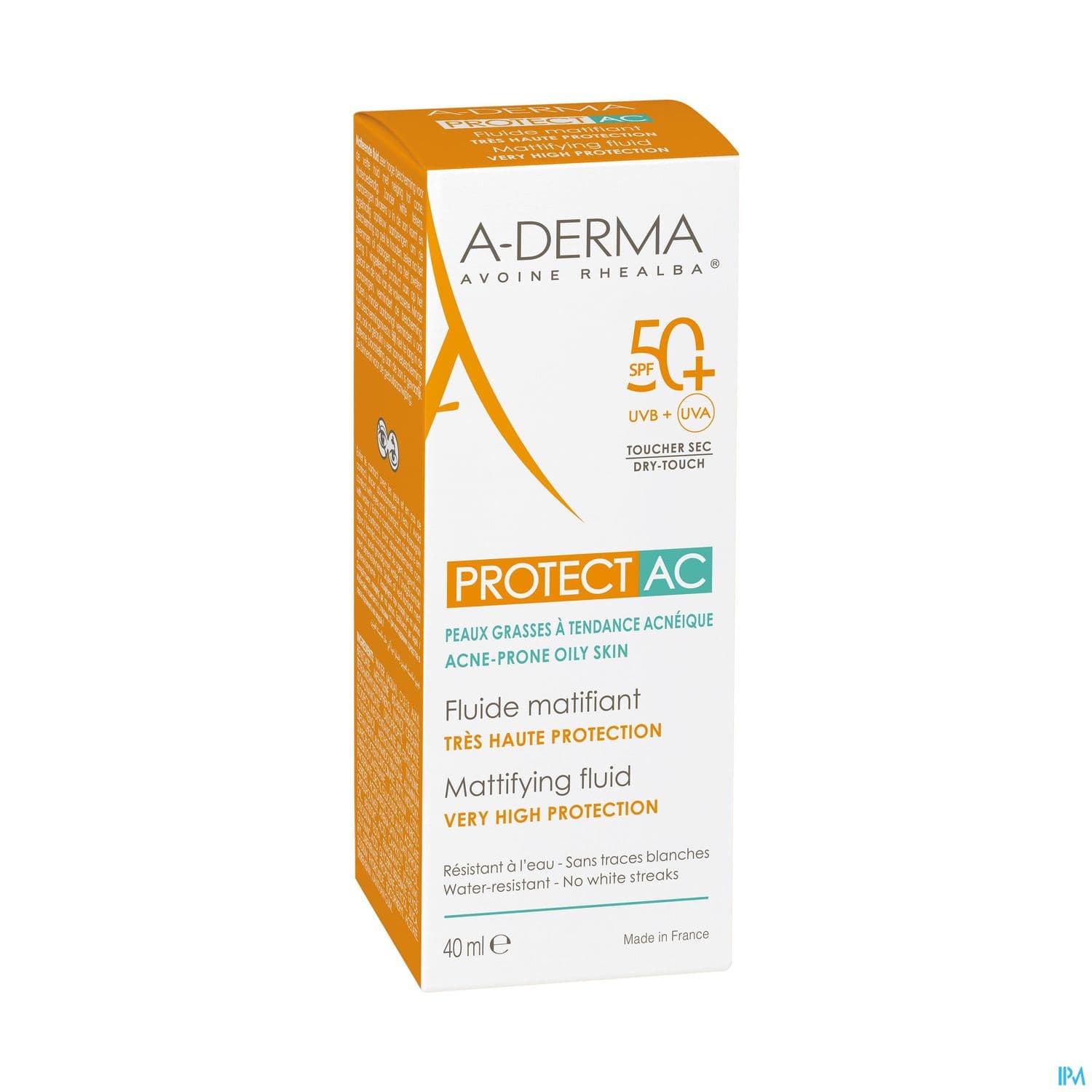 Aderma Protect Creme Acne Ip50+ Tube 40ml