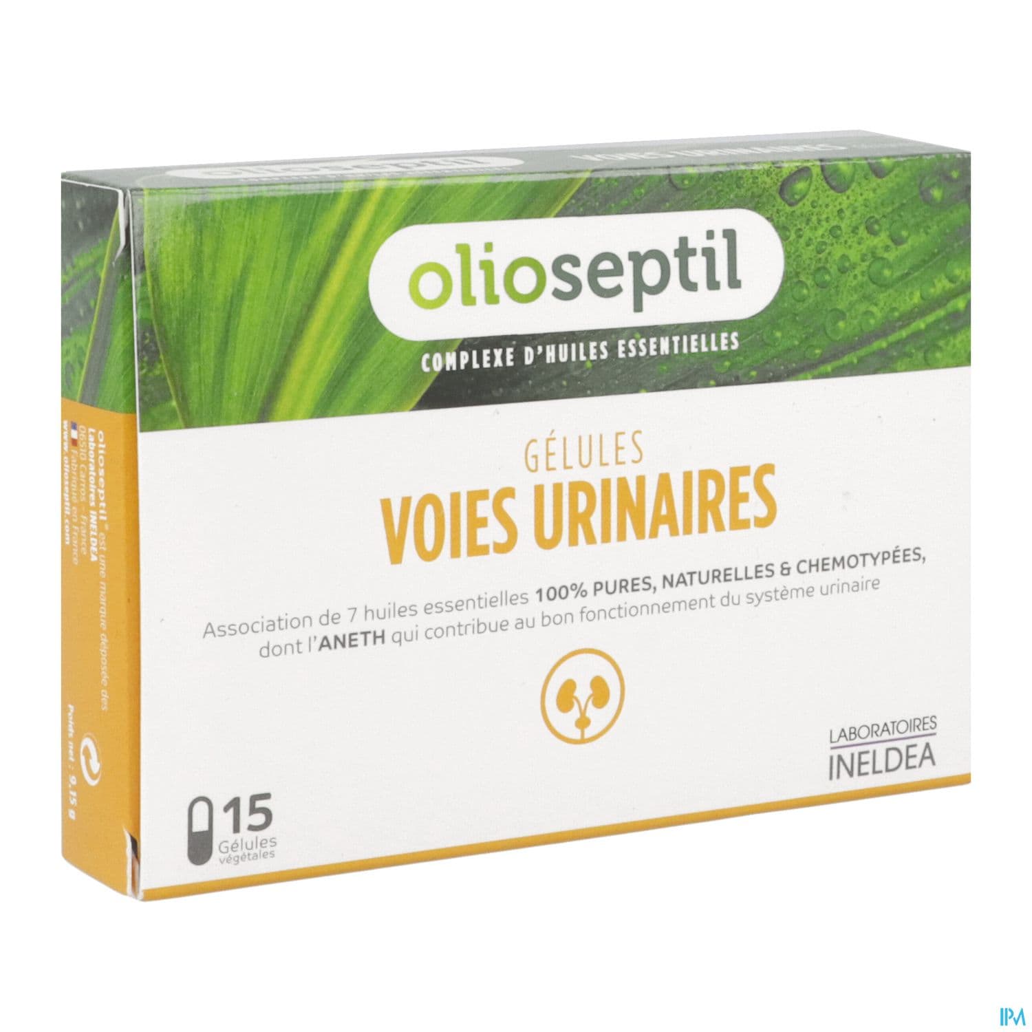 OLIOSEPTIL VOIE URINAIR GELUL15