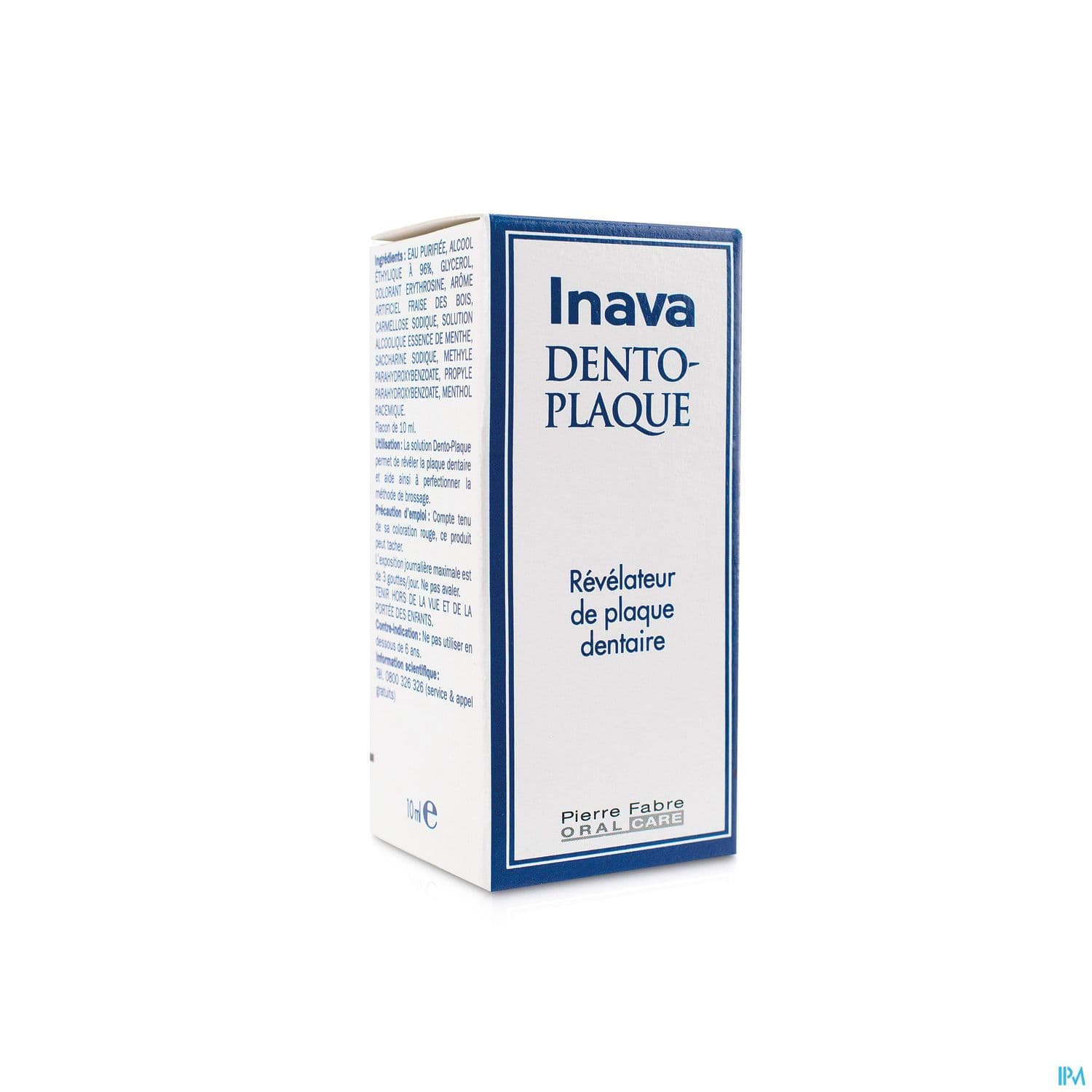 Inava Dento Plaque Revelateur Plaque Dentaire 10ml