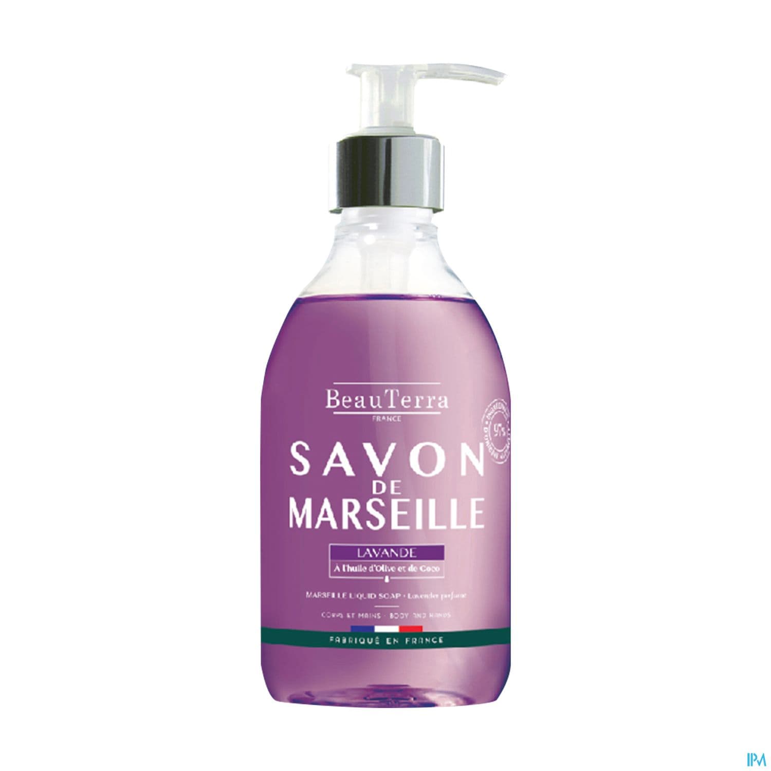 Beauterra Savon Liquide De Marseille Lavande 300ml