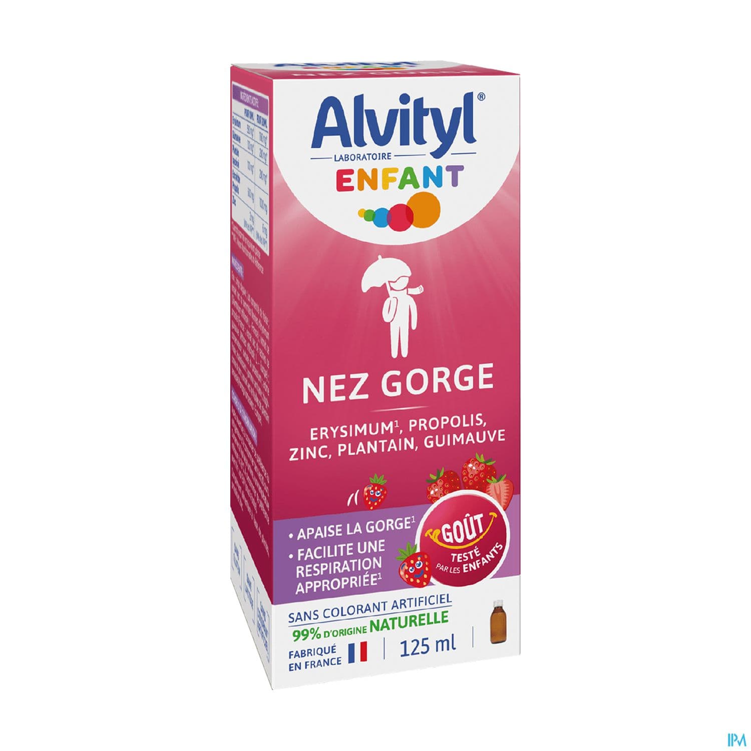 ALVITYL ENFANT NEZ GORGE 125 ML