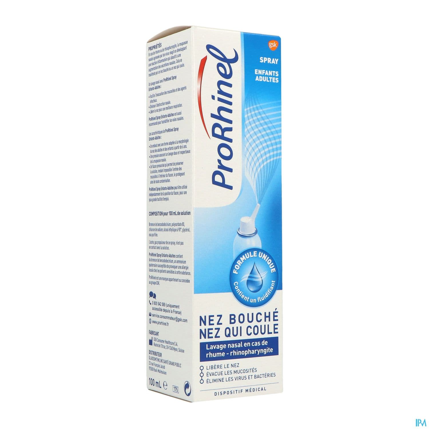 Prorhinel Spray Enfant Adulte 100ml