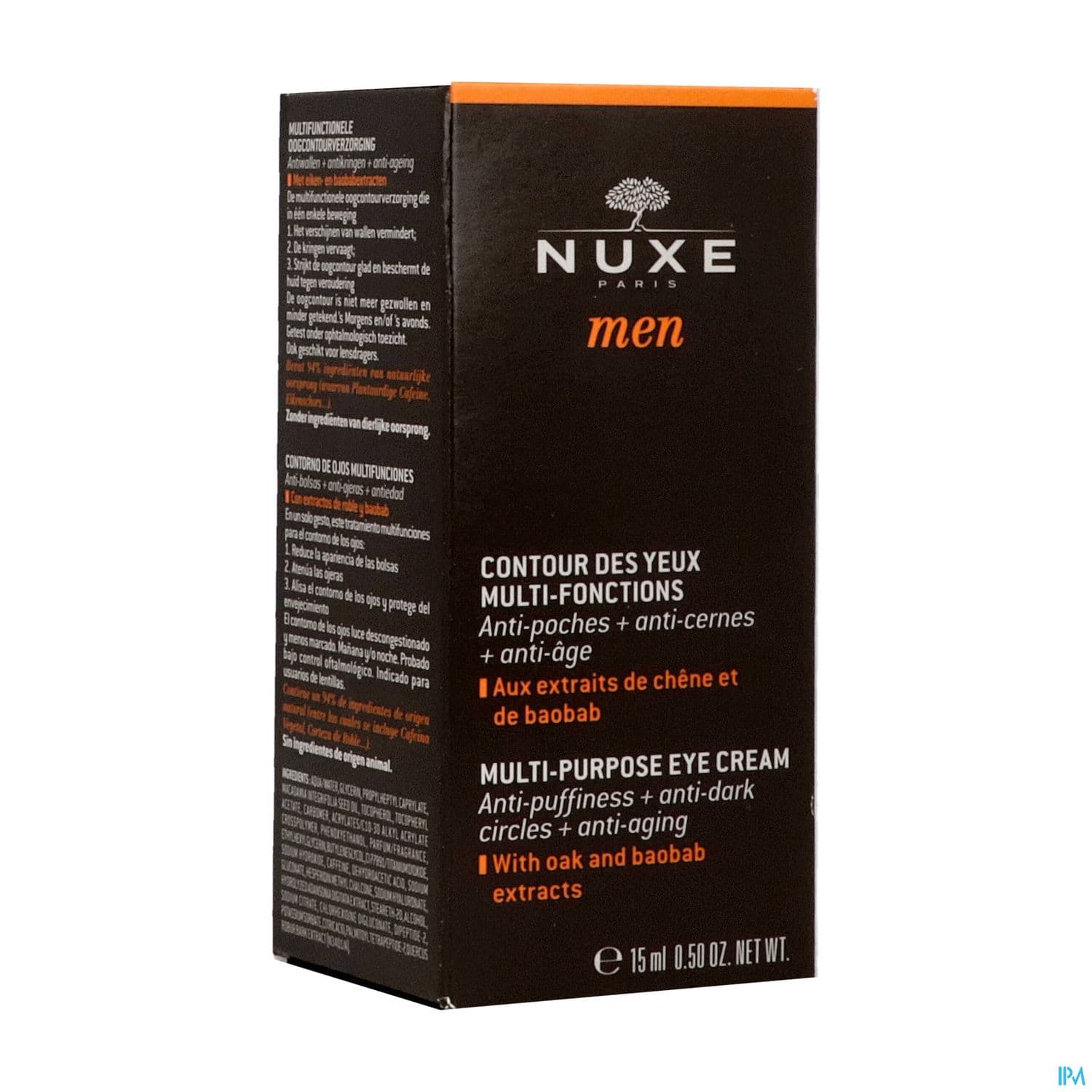 Nuxe Men Contour Des Yeux Multifonctions Pompe 15ml
