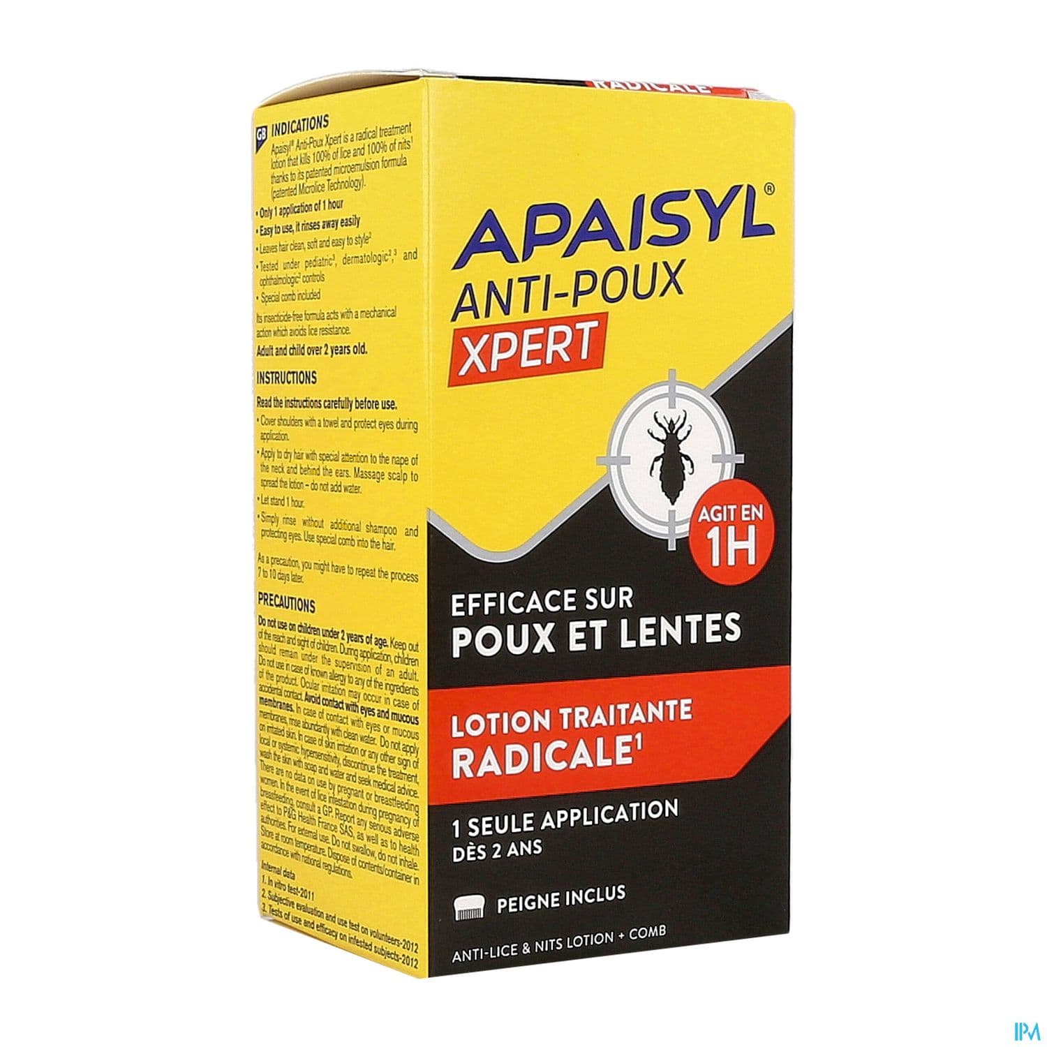 Apaisyl Xpert Poux Lentes 100ml