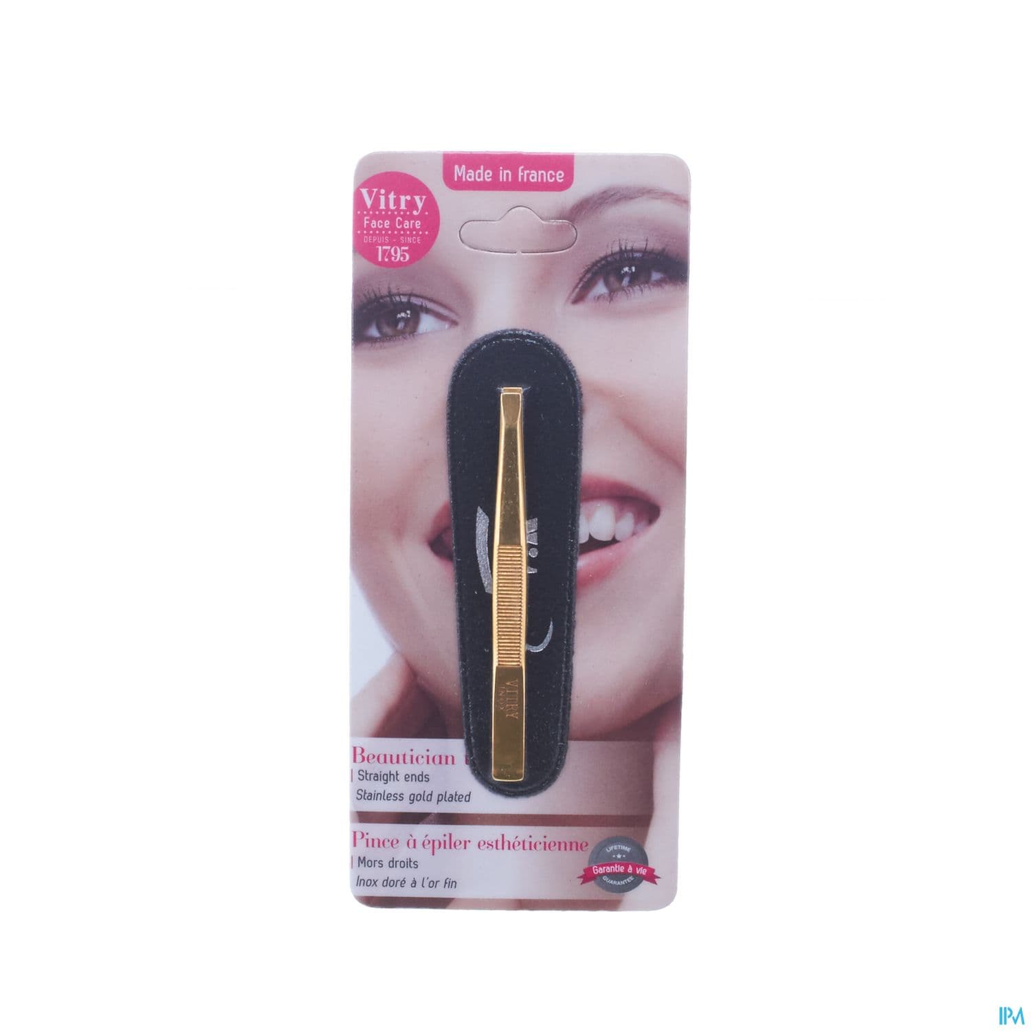 PINC/EPIL VITRY MORS DROIT INOX