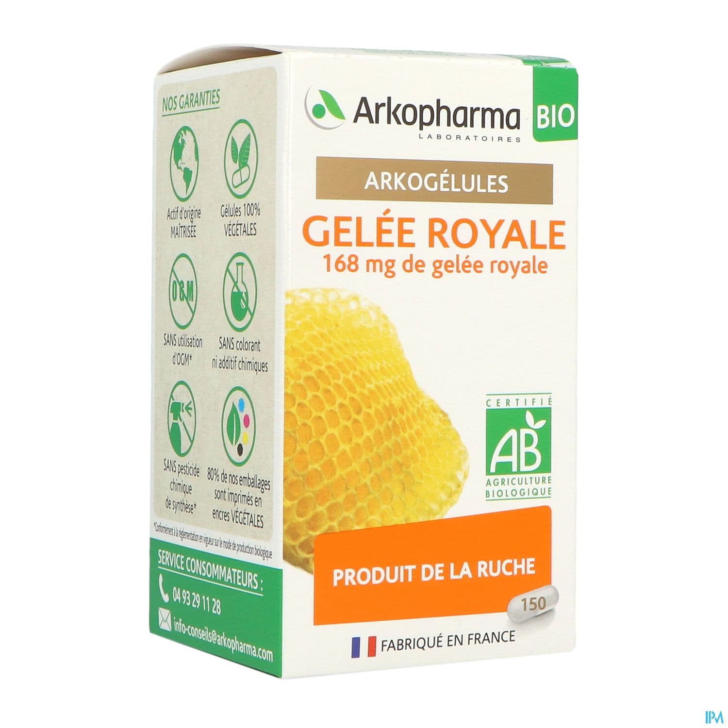 Arkopharma Arkogelules Gelee Royale Bio Gelule 150
