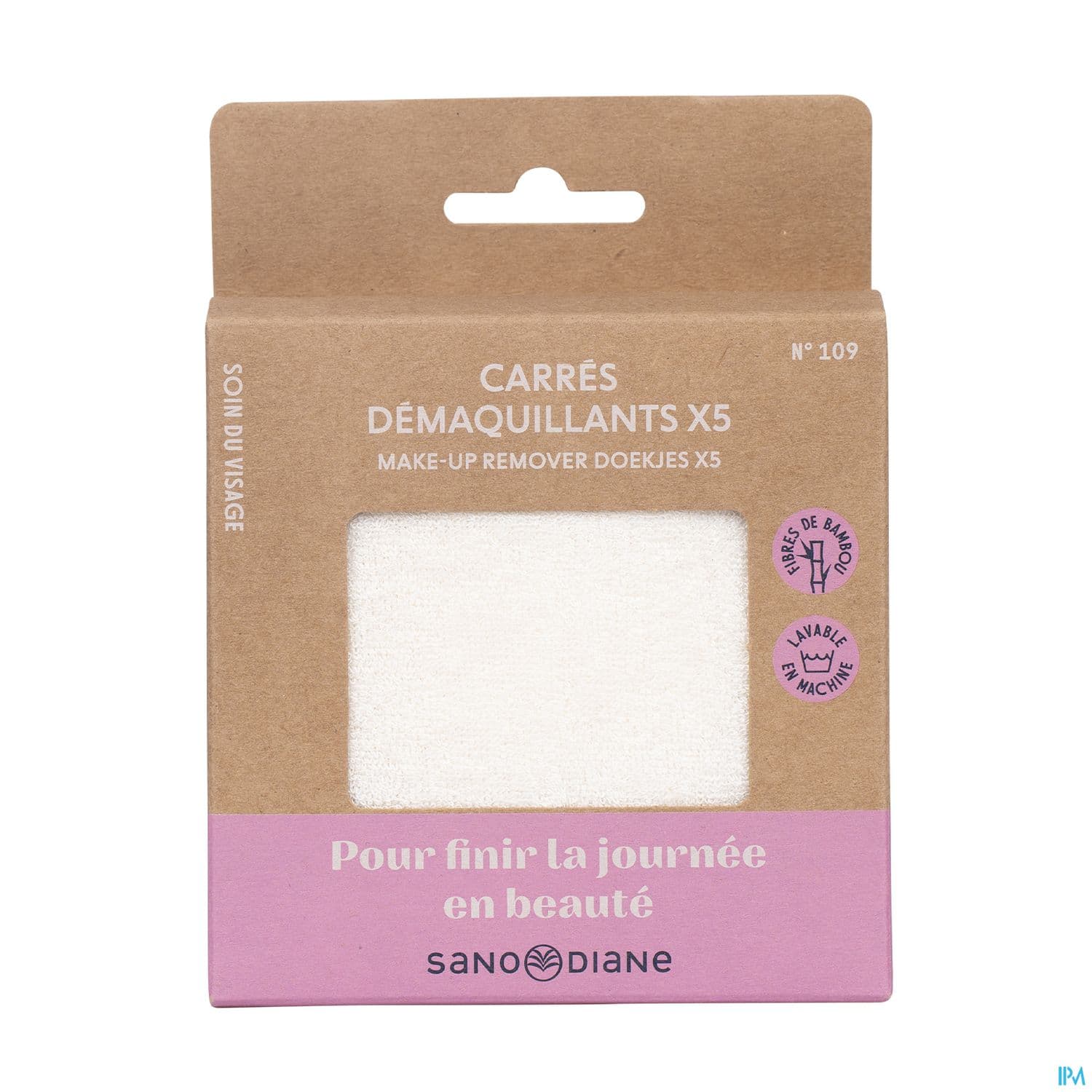 Sanodiane 109 Carres Demaquillants Tissus X5