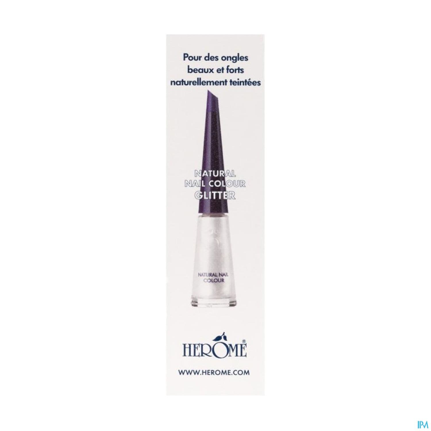 HEROME DURCIS ONGL DOUX GLITT 10ML