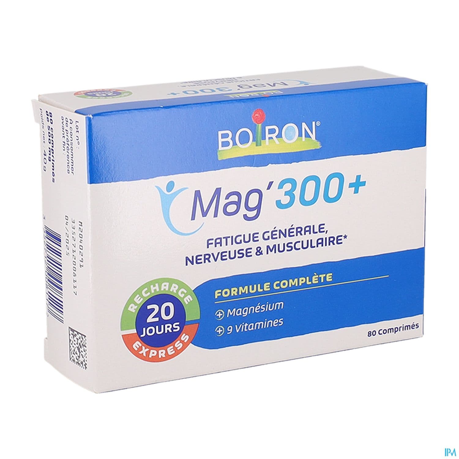 Boiron Mag 300+ Fatigue Comprime 80