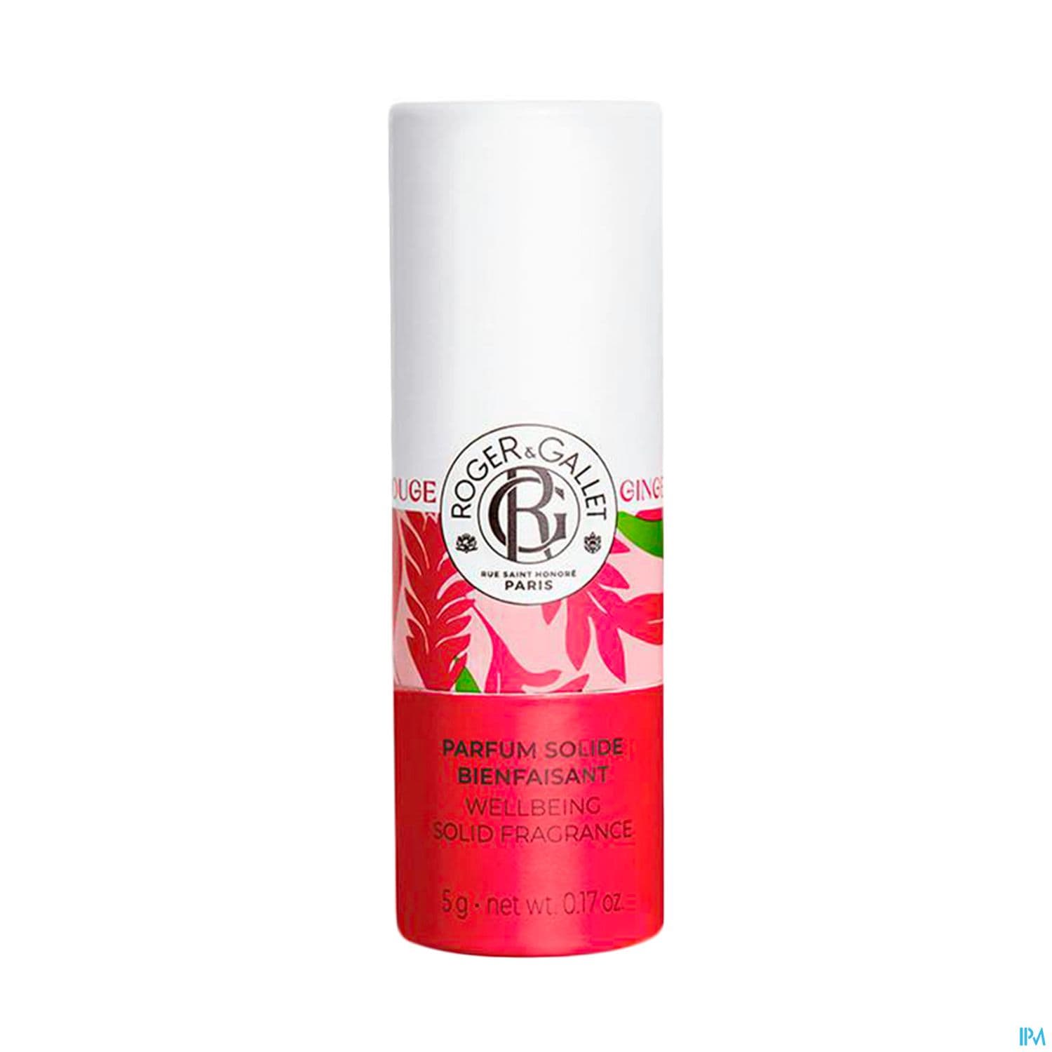 Roger Gallet Gingembre Rouge Parfum Solide Bienfaisant Stick 5g
