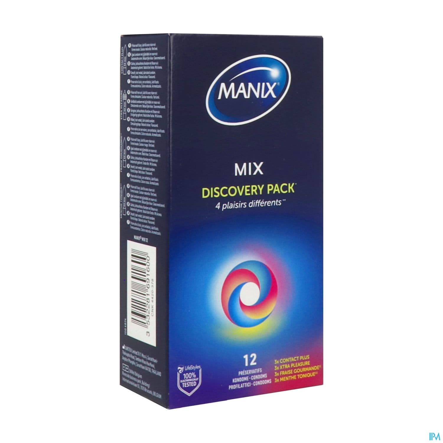 Manix Mix Preservatif 12