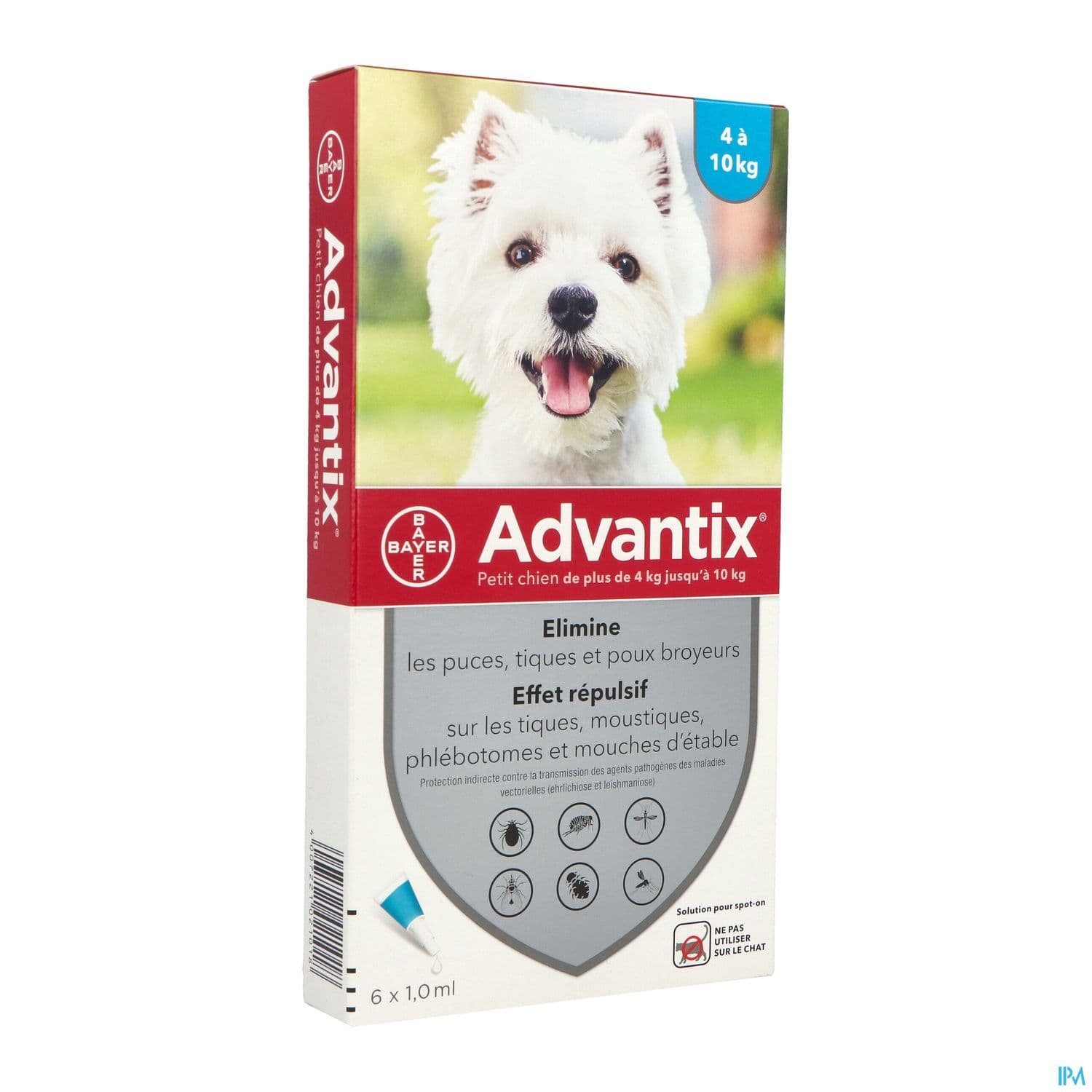 ADVANTIX PETIT CHIEN PIPET1ML6