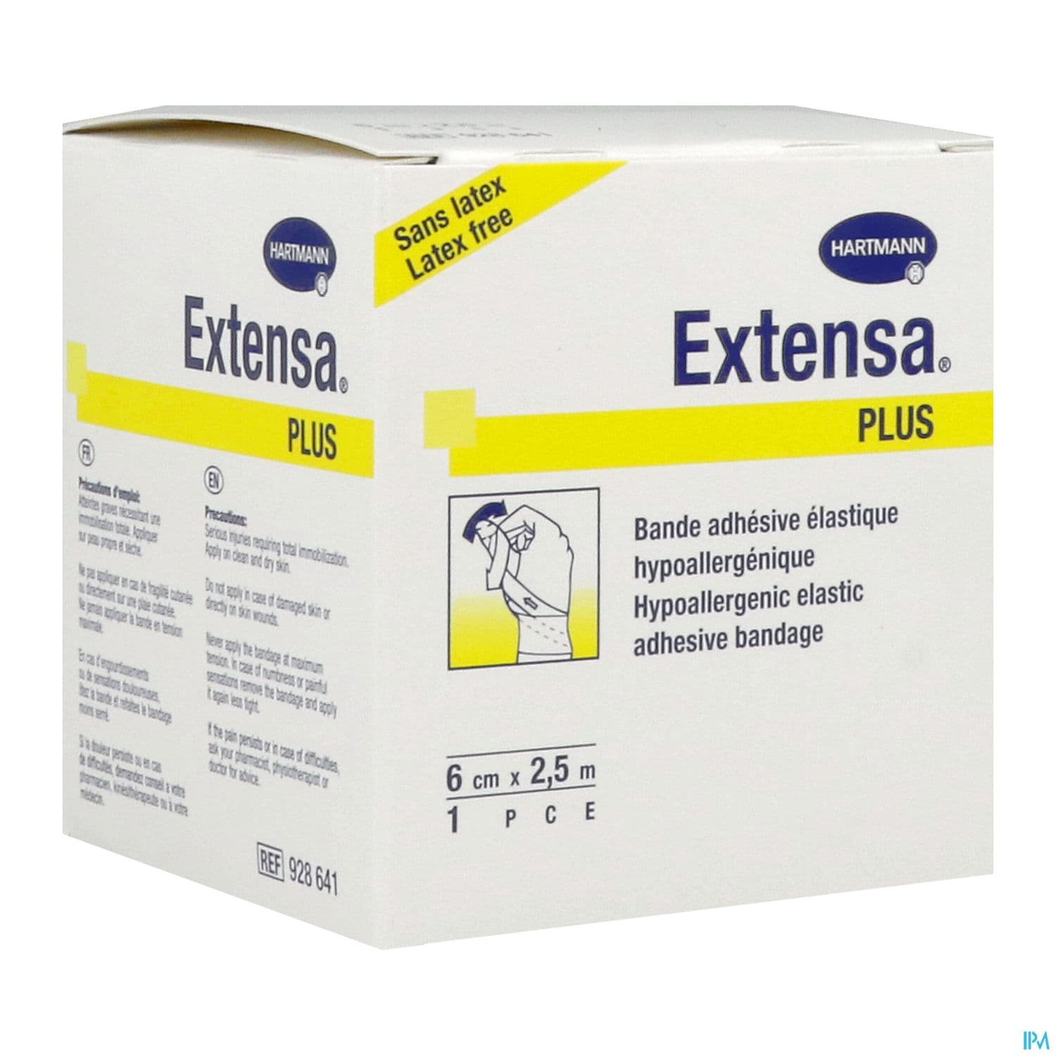 BDE EXTENSA PLUS 2.5MX6CM BLANC — Pharmacie Du Centre Apothical