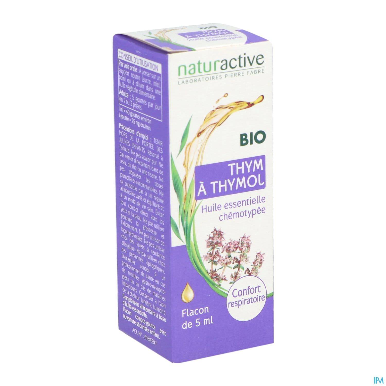 NATURACTIVE HE THYM THYMOL BIO 5ML