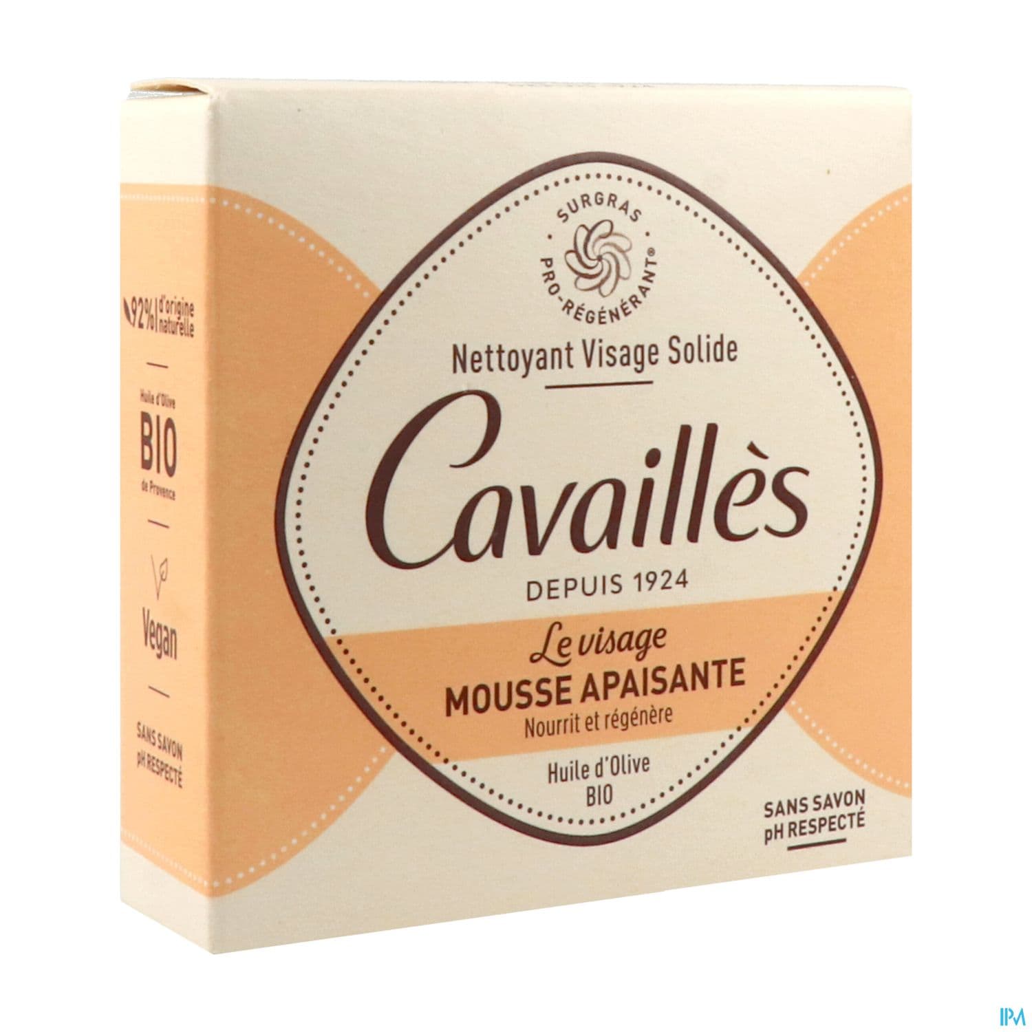 Roge Cavailles Nettoyant Visage Solide Mousse Apaisante 70g