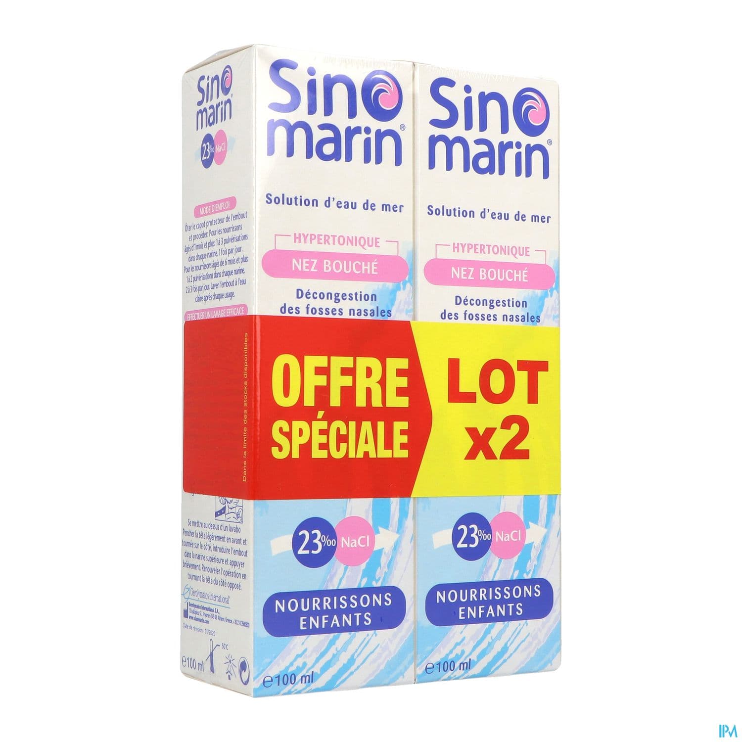SINOMARIN SOL NAS HYPERT ENF 100ML — Pharmacie Des Passages - Boulogne-Billancourt
