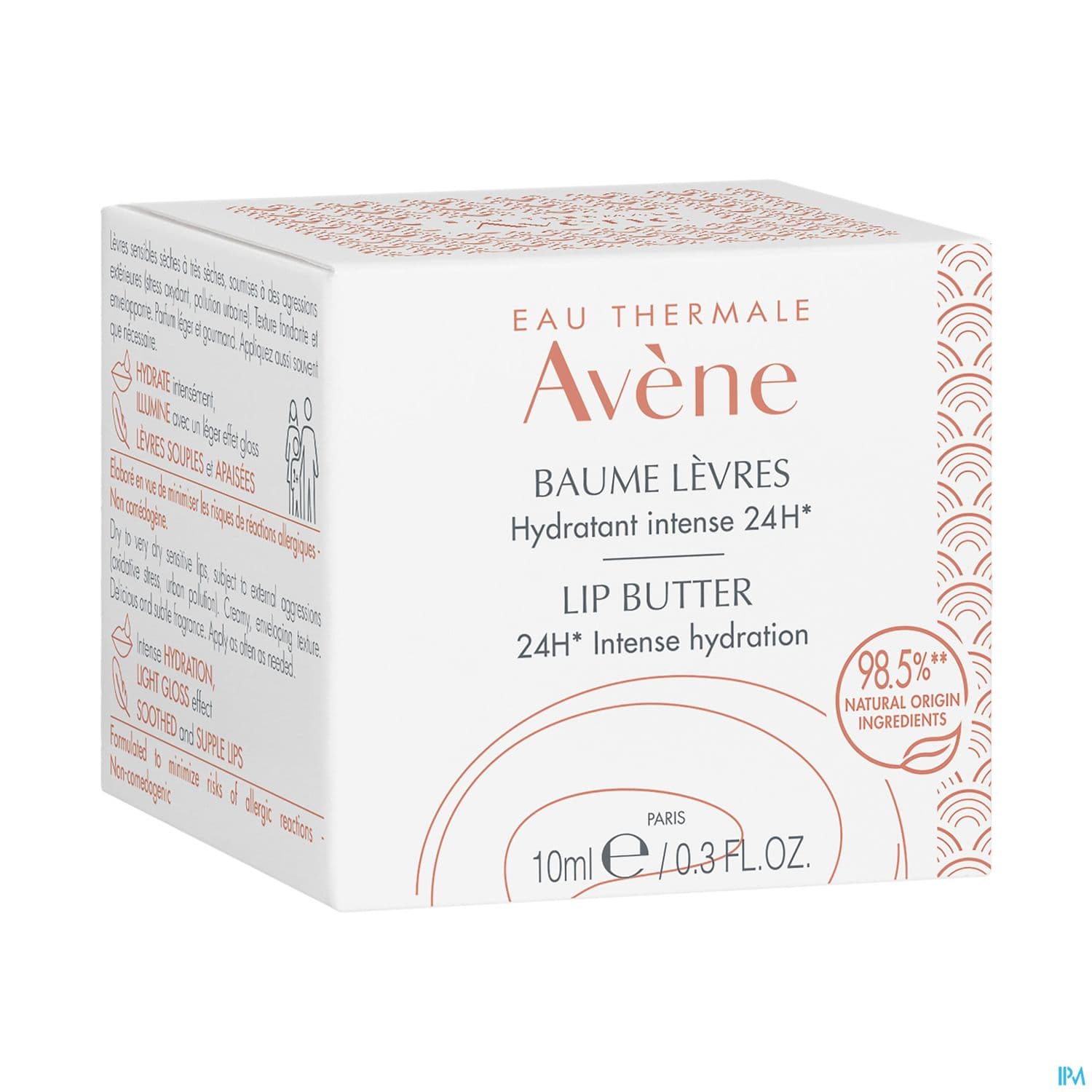 Eau Thermale Avene Baume Levres Hydratant 24h 10ml