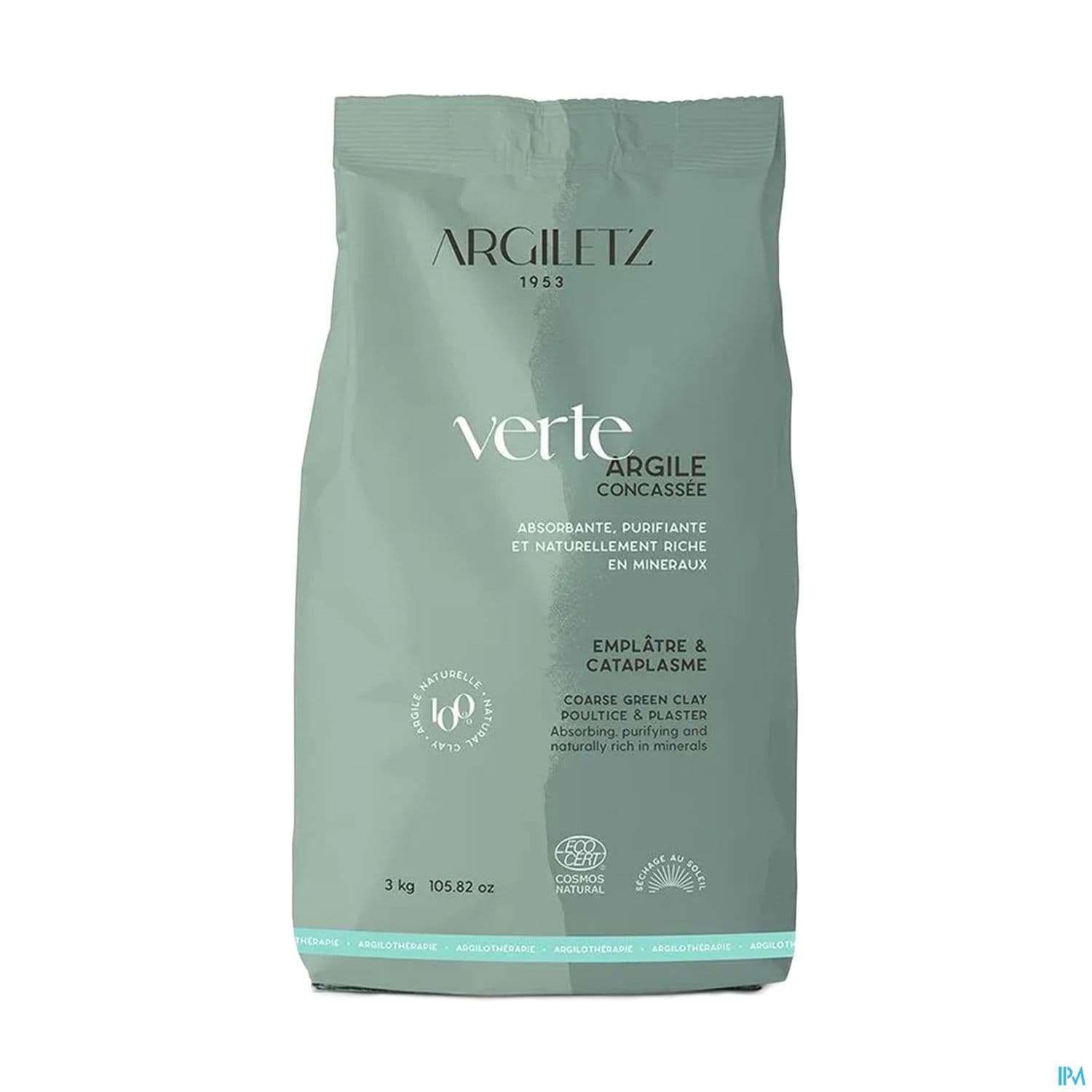 Argiletz Argile Verte Concassee Sac 3kg