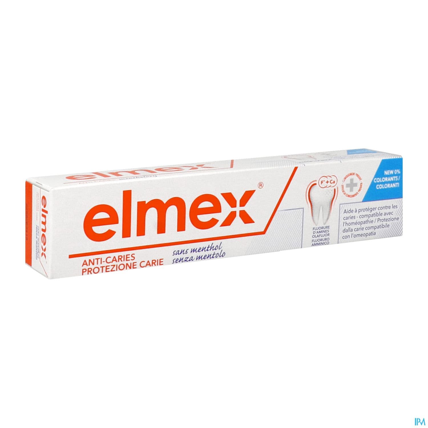 Elmex Anti Caries Dentifrice Sans Menthol 75ml
