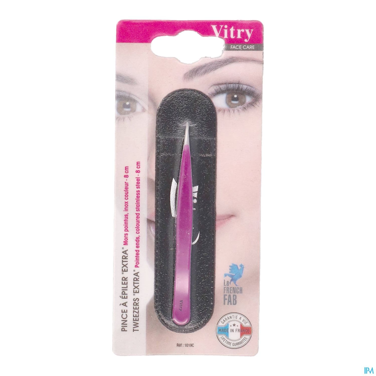 Vitry Pince Epil Extra Couleur Mors Pointus — PHARMACIE DE LA GARE Nancy