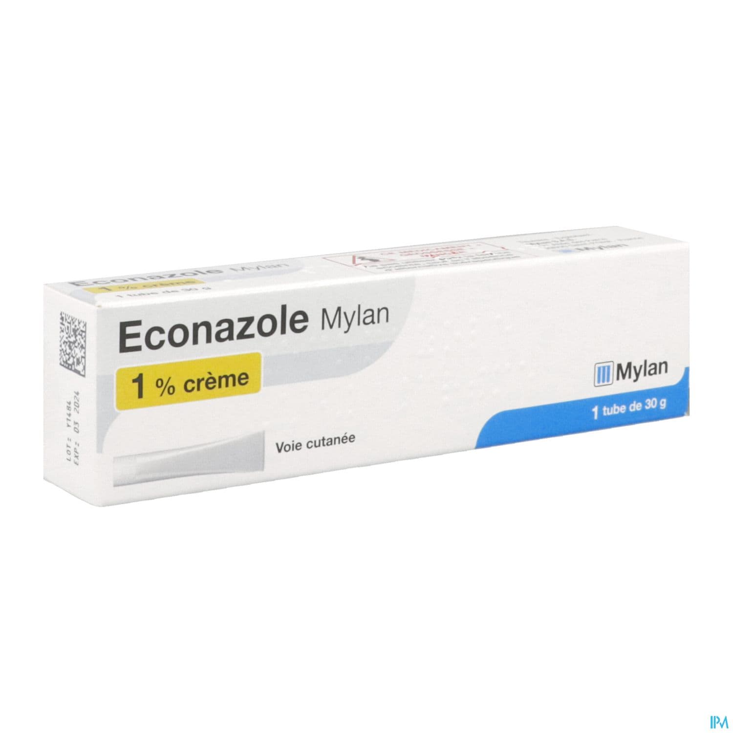 ECONAZOLE 1% VIATRIS CR TUB 30G — Pharmacie aux enfants