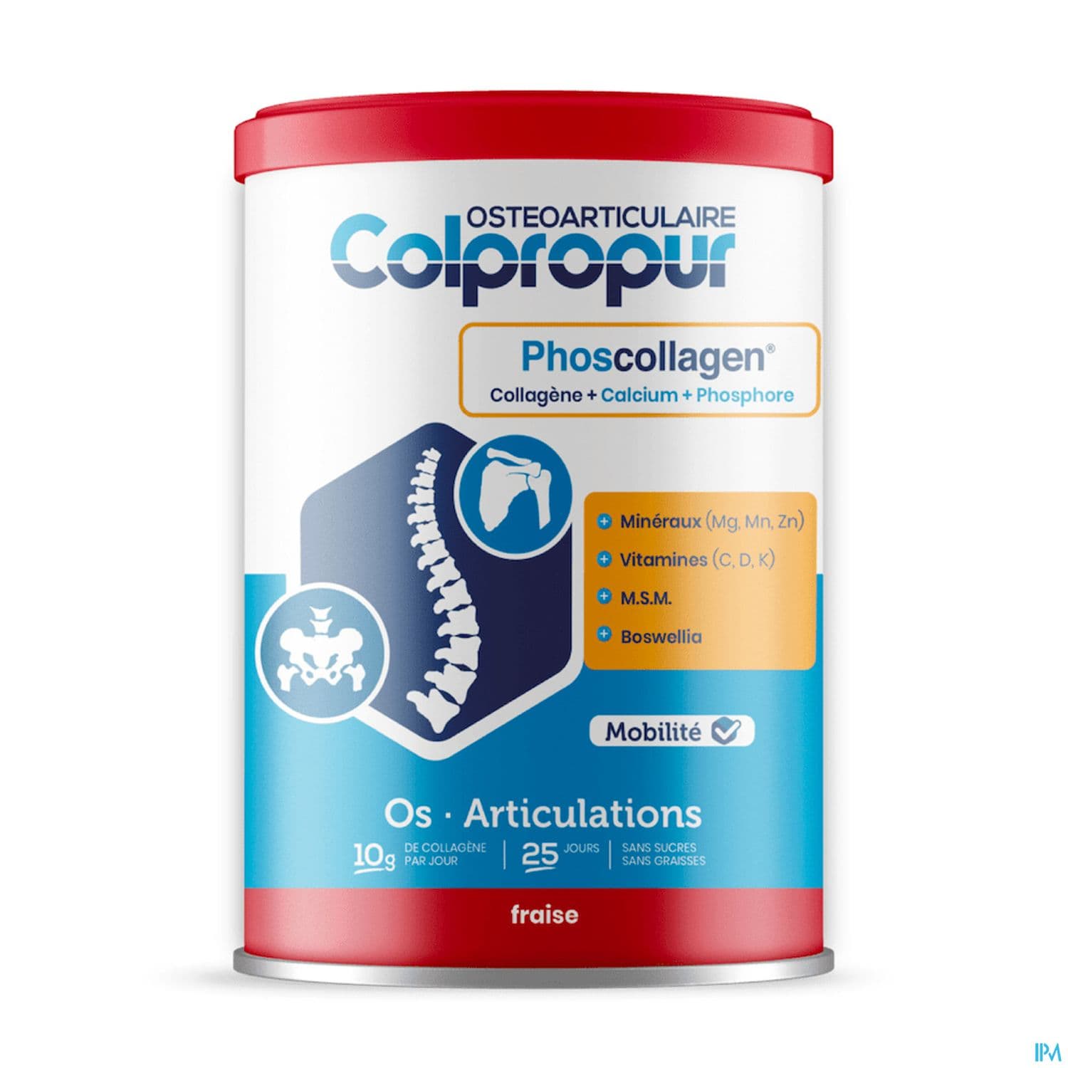 Colpropur Osteoarticulaire Saveur Fraise 340g