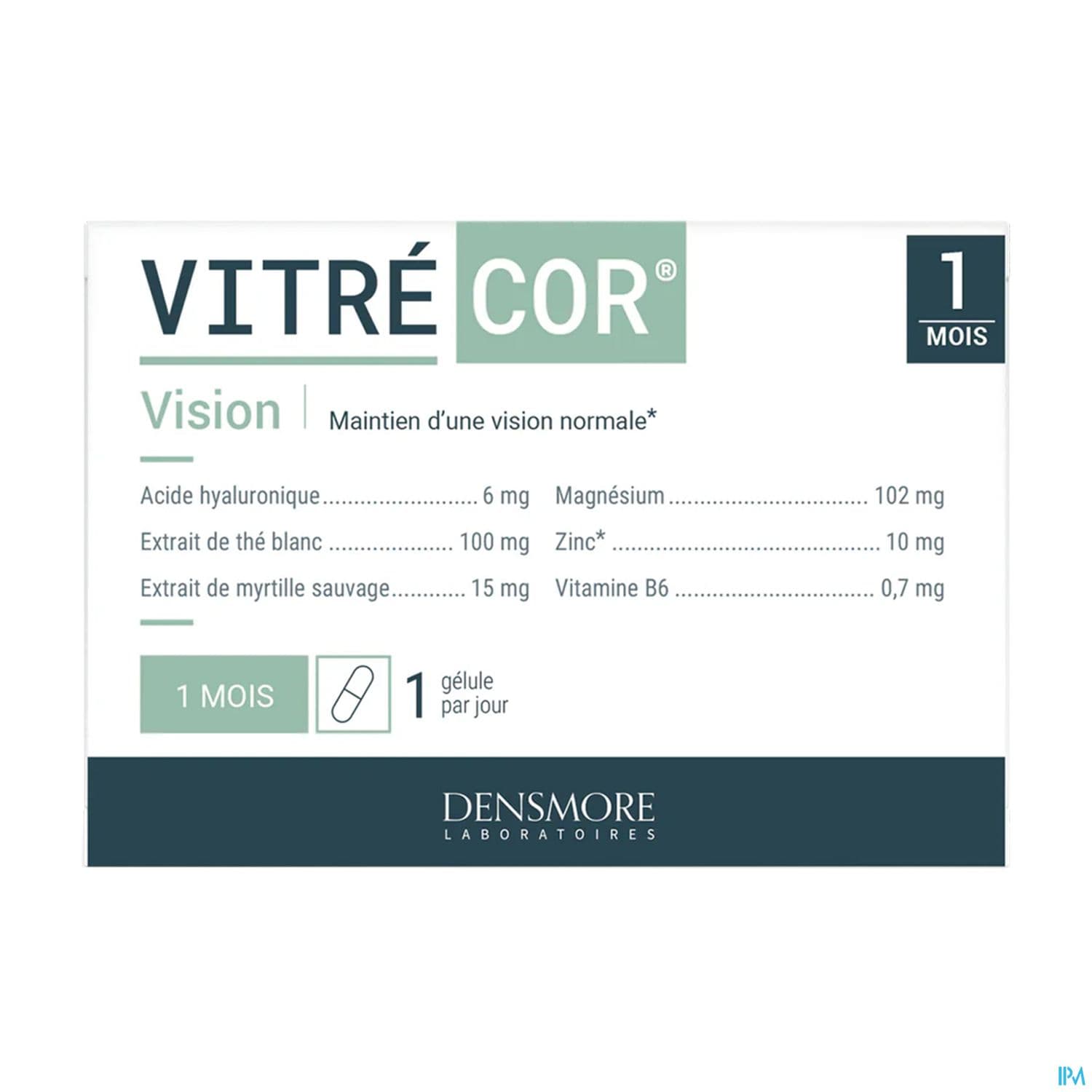 Densmore Vitrecor Gelule 30 — Pharmacie Carnot