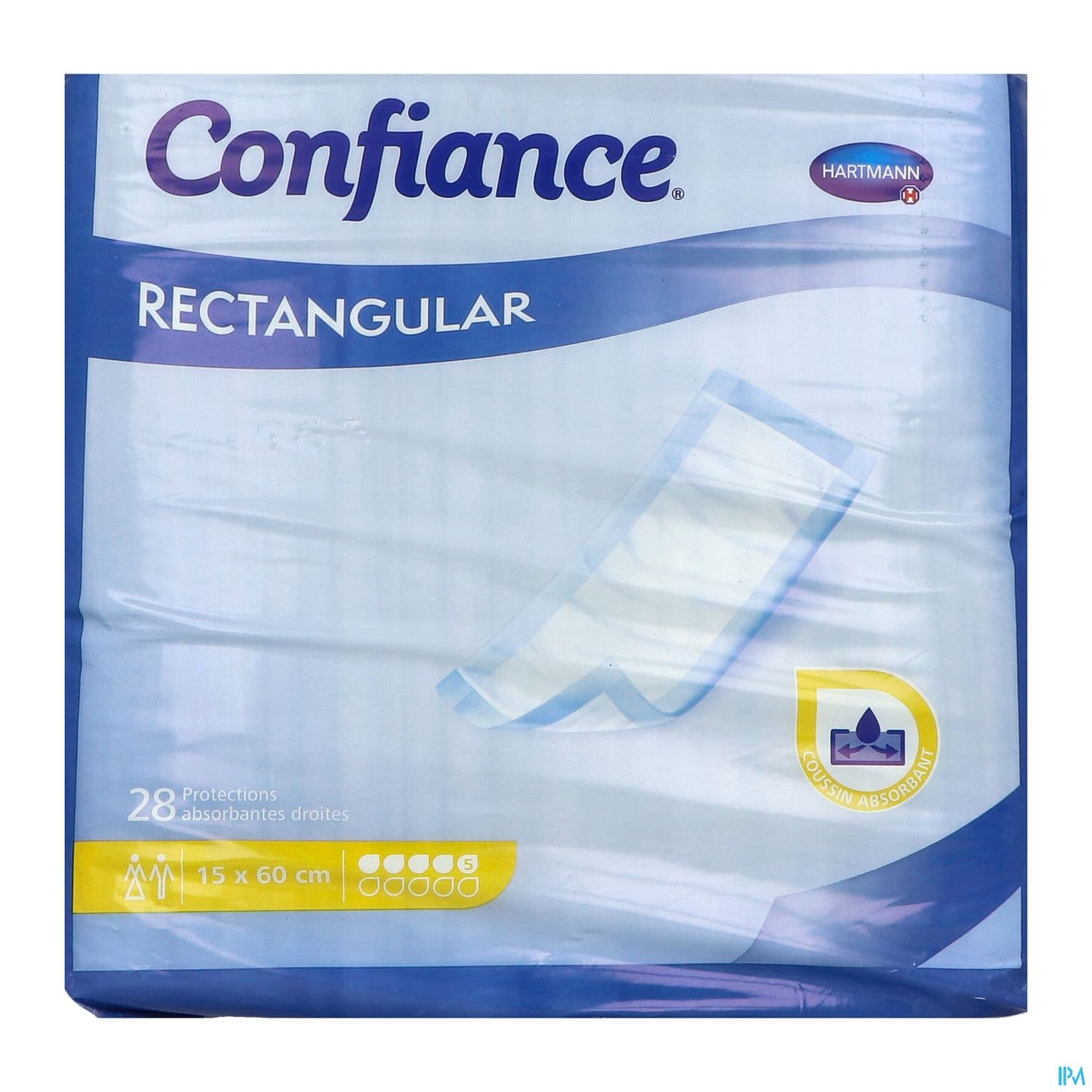 Hartmann Confiance Rectangular Couche Droite 5 Gouttes 28