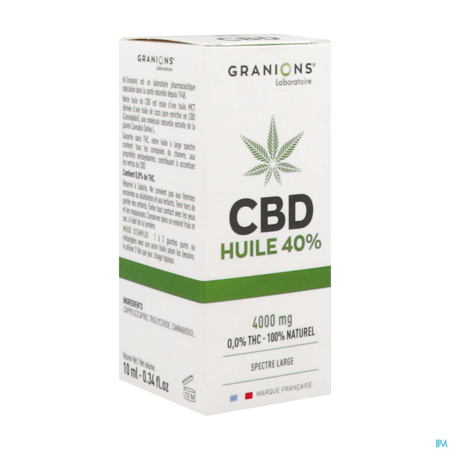 Granions Cbd Huile 40% 10ml