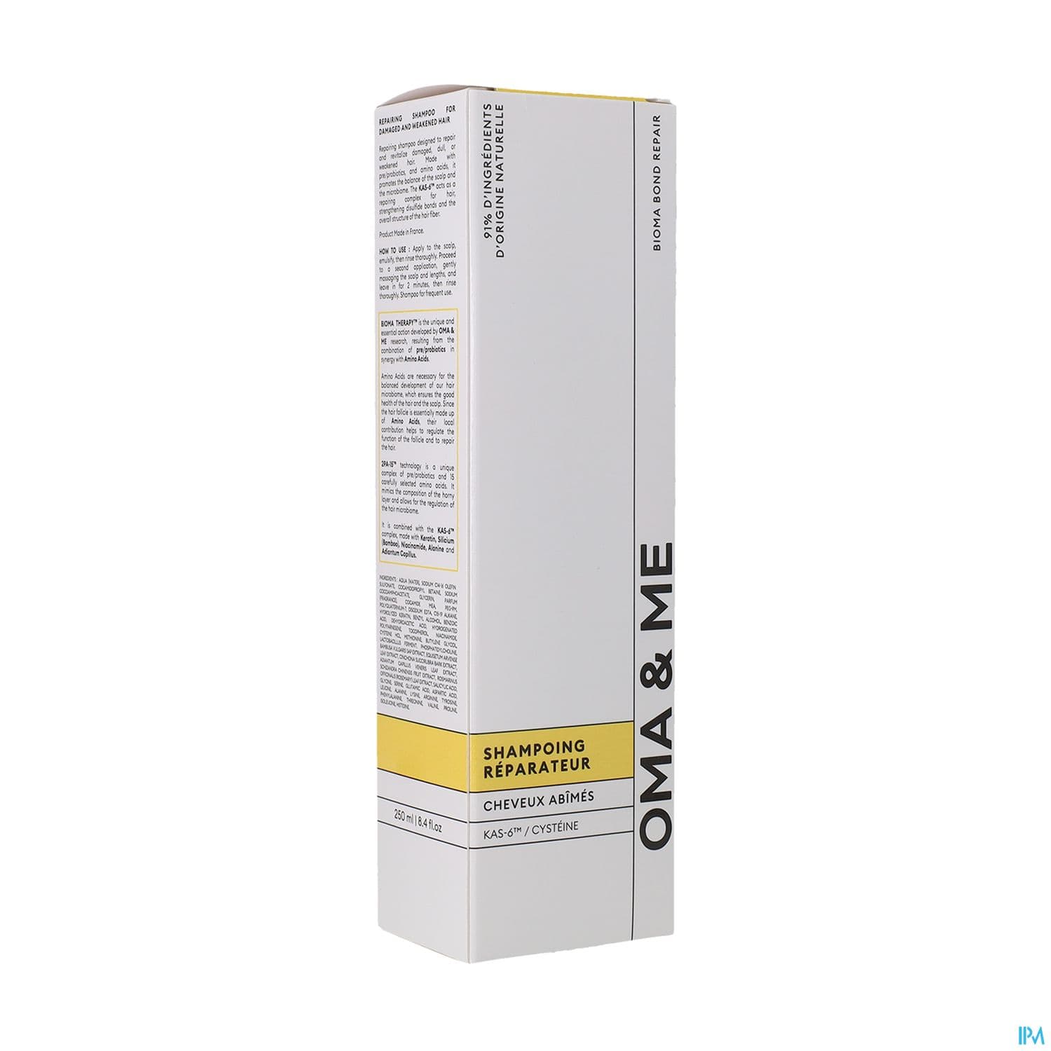 OMA&ME SH REPAR CHEV ABIME 250ML — Pharmacie du Grand Vitrolles