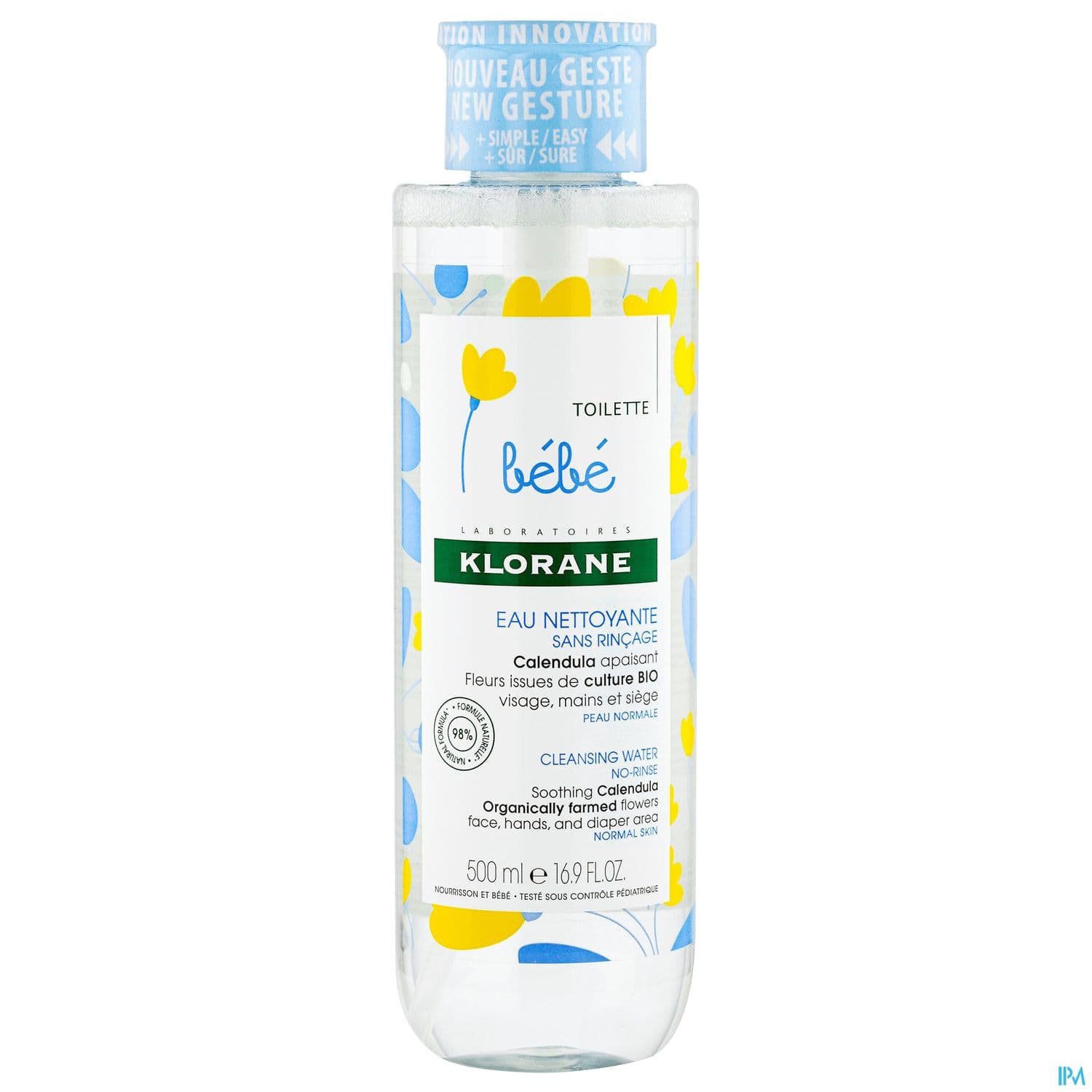 KLORANE BB EAU NETT S/S RINC 500ML