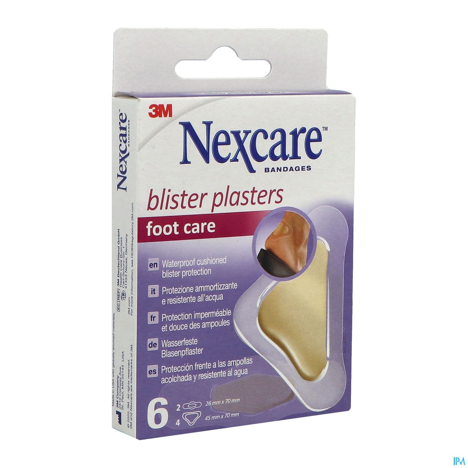 NEXCARE BLISTER PLASTER 2T BT6