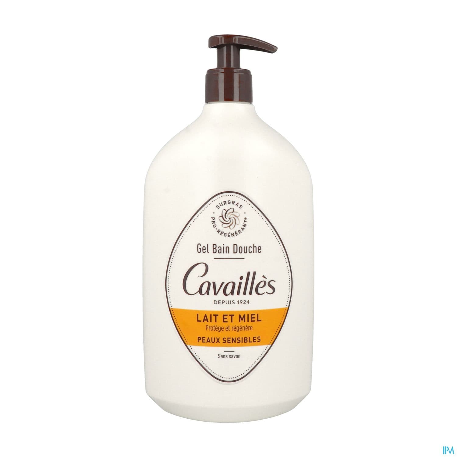 CAVAILLES BAIN DCH LAIT MIEL 1L