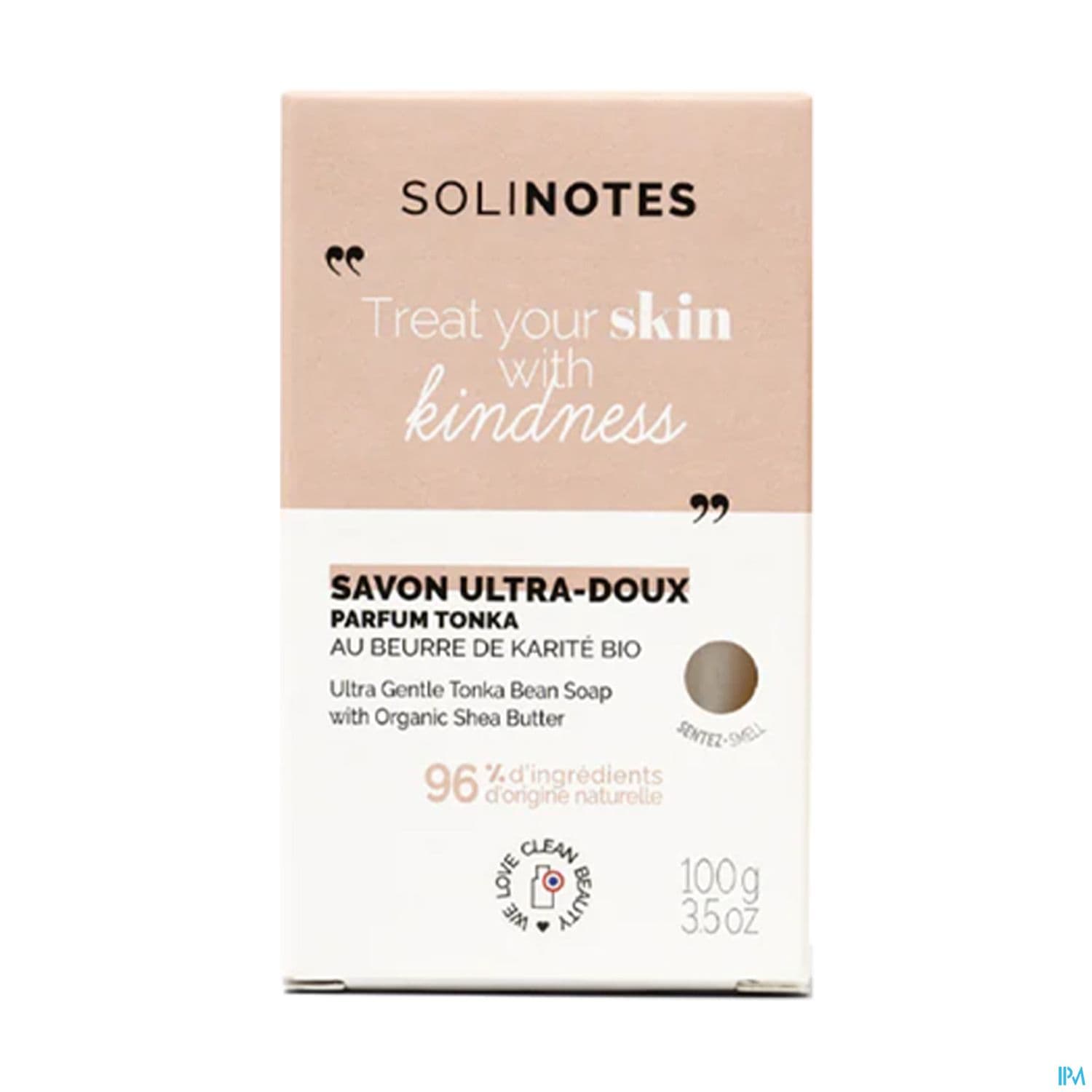 Solinotes Savon Solide Tonka 100g — Pharmacie Pharmavance Saint-Jean
