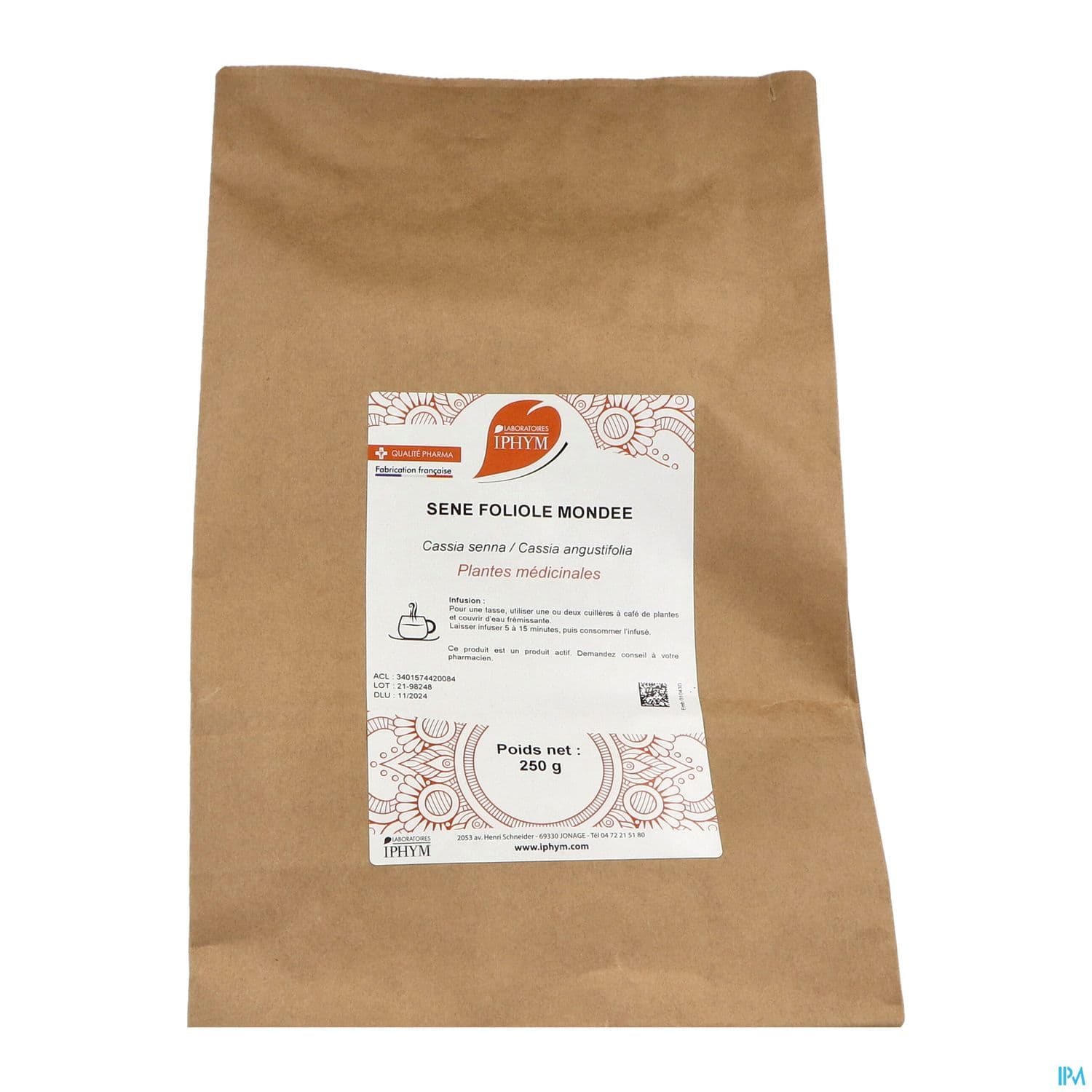 Iphym Sene Foliole Entier 250g