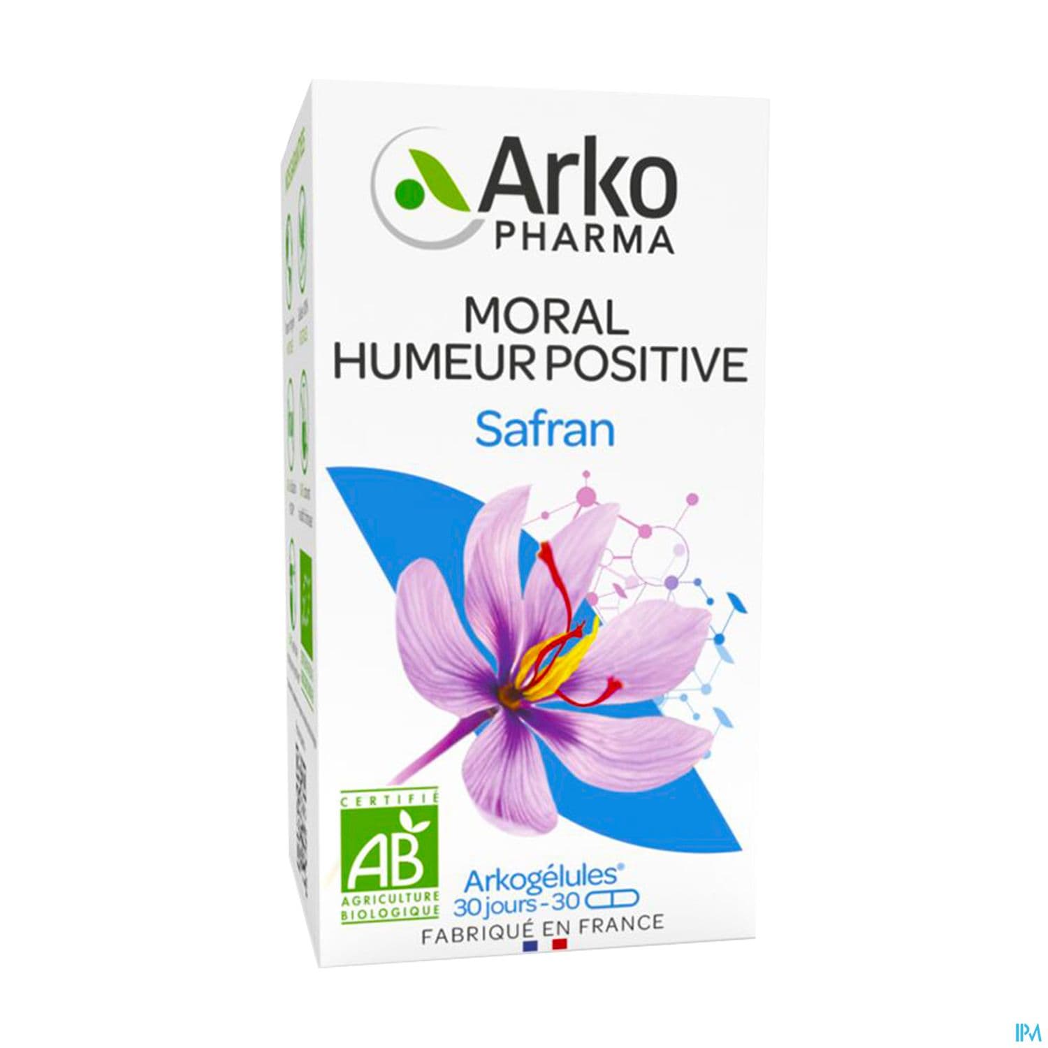Arkopharma Arkogelules Safran Bio Gelule 30 — PHARMACIE DE LA GARE Nancy