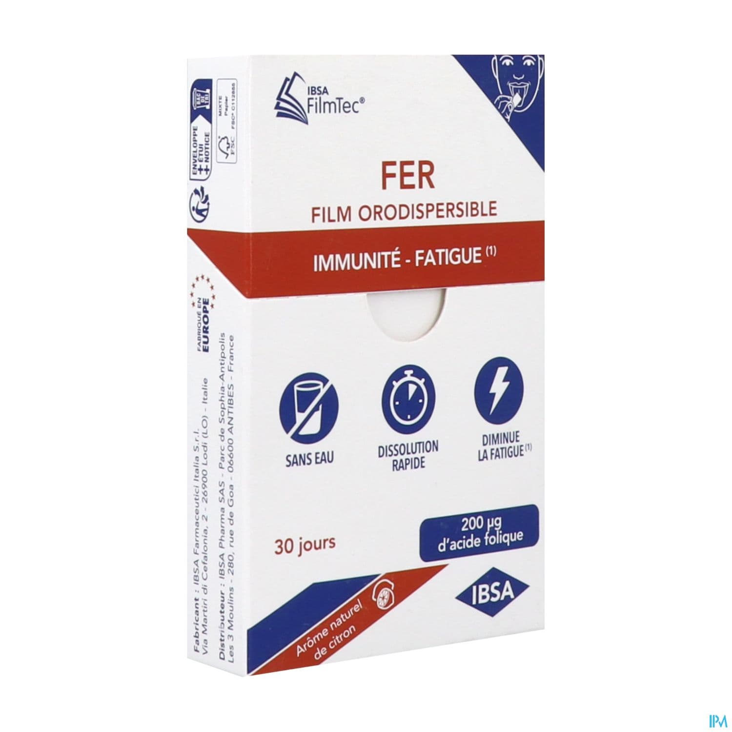 Ibsa Fer Filmtec Film Orodispersible 30