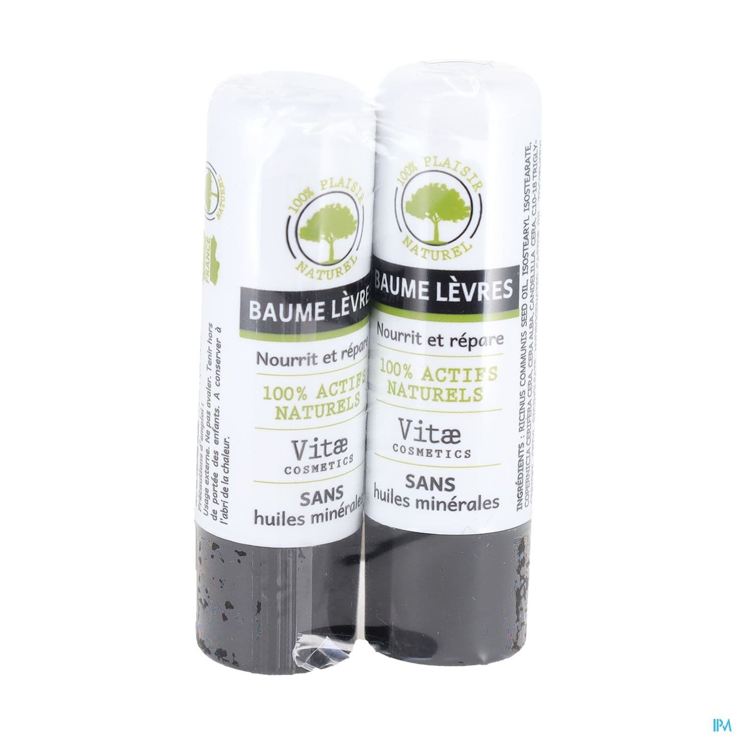 Vitae Cosmetics Baume Levres Karite X2